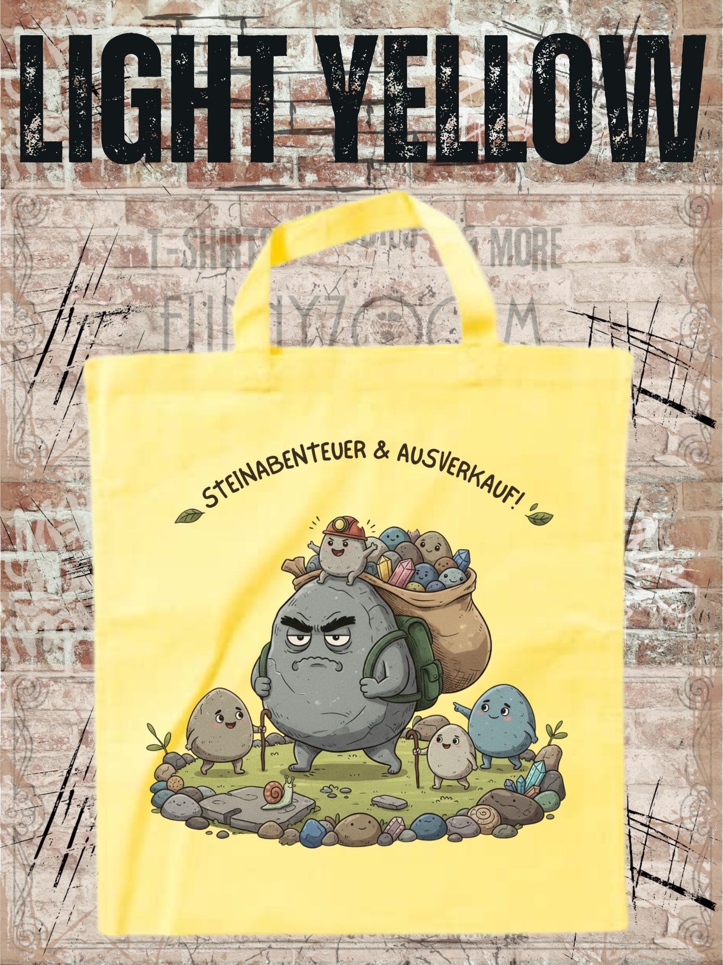 Steinesammelbeutel 38x42cm - Premium Sammelbeutel für Steinejäger & Naturliebhaber