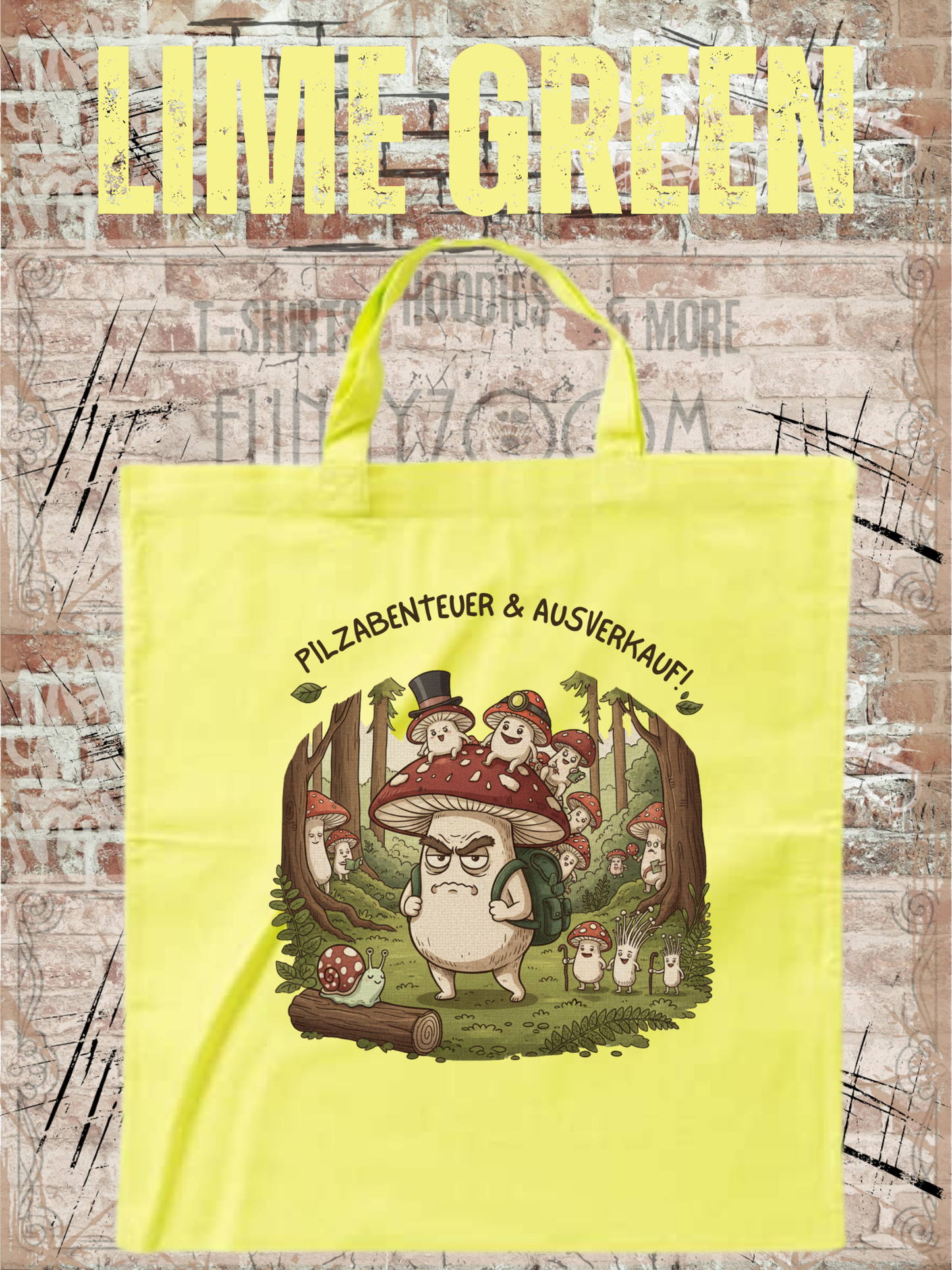 Pilzsammelbeutel 38x42cm - Für echte Pilzjäger & Naturliebhaber