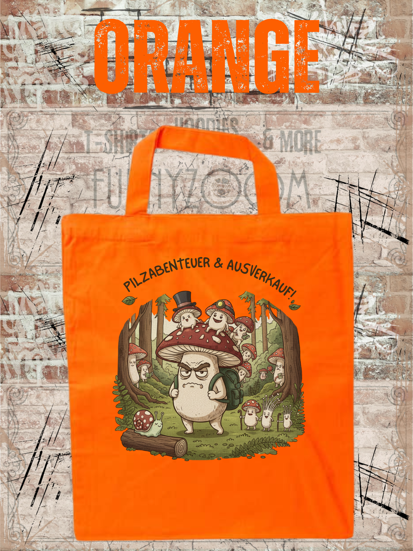 Pilzsammelbeutel 38x42cm - Für echte Pilzjäger & Naturliebhaber