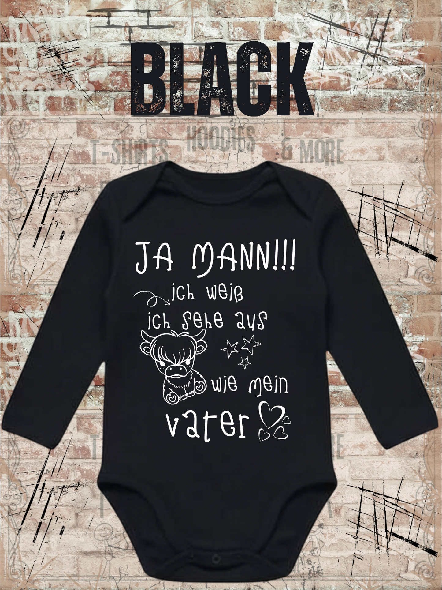 Baby Body 'Ja Mann!!! Ich Weiß Ich Sehe Aus Wie Mein Vater' | Lustiger Papa-Spruch