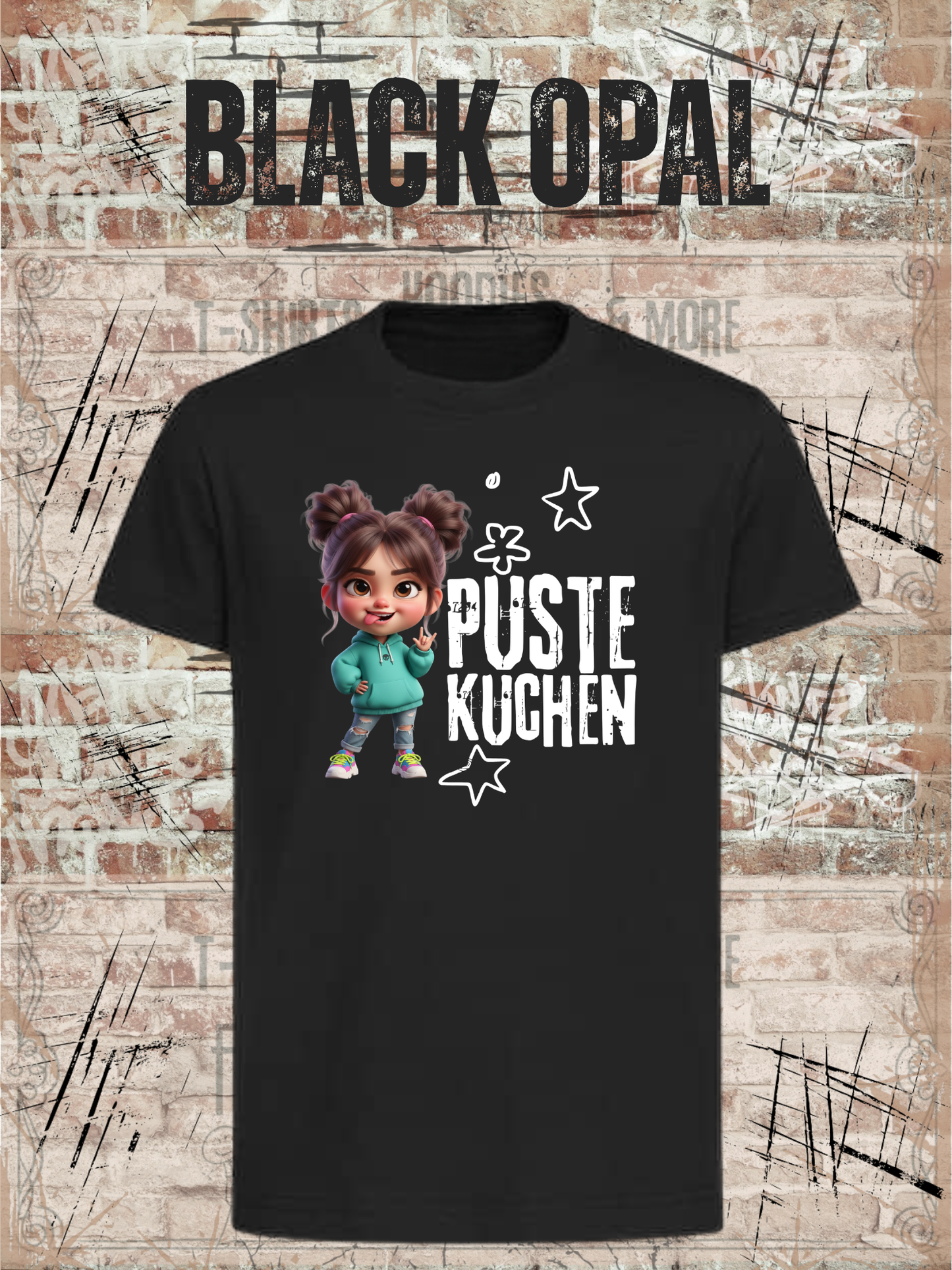 Pustekuchen! - Witziges Kinder T-Shirt Kurzarm