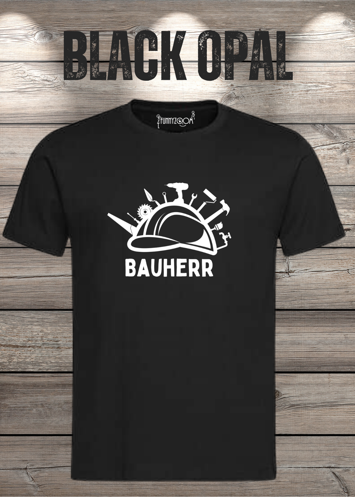 Herren T-Shirt Bauherr Geschenkidee für Hausbesitzer Witziges T-Shirt mit Spruch Lustiges Freizeit T-Shirt Haus bauen