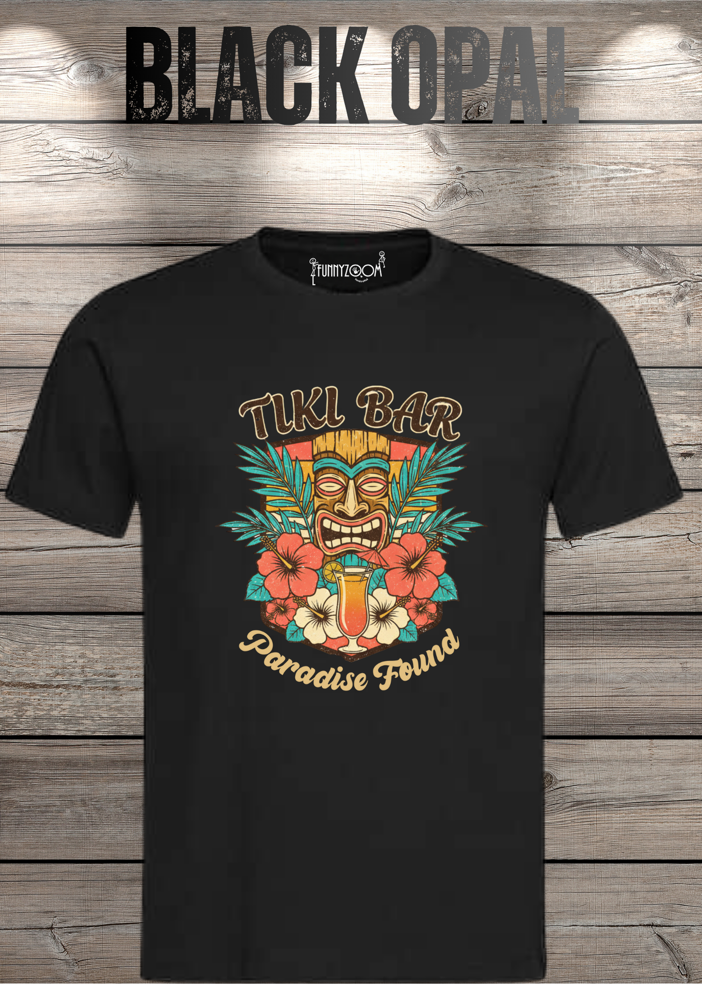 T-Shirt Tiki Bar - Witziger Spruch - Geschenkidee Unisex - Tropical Vibes