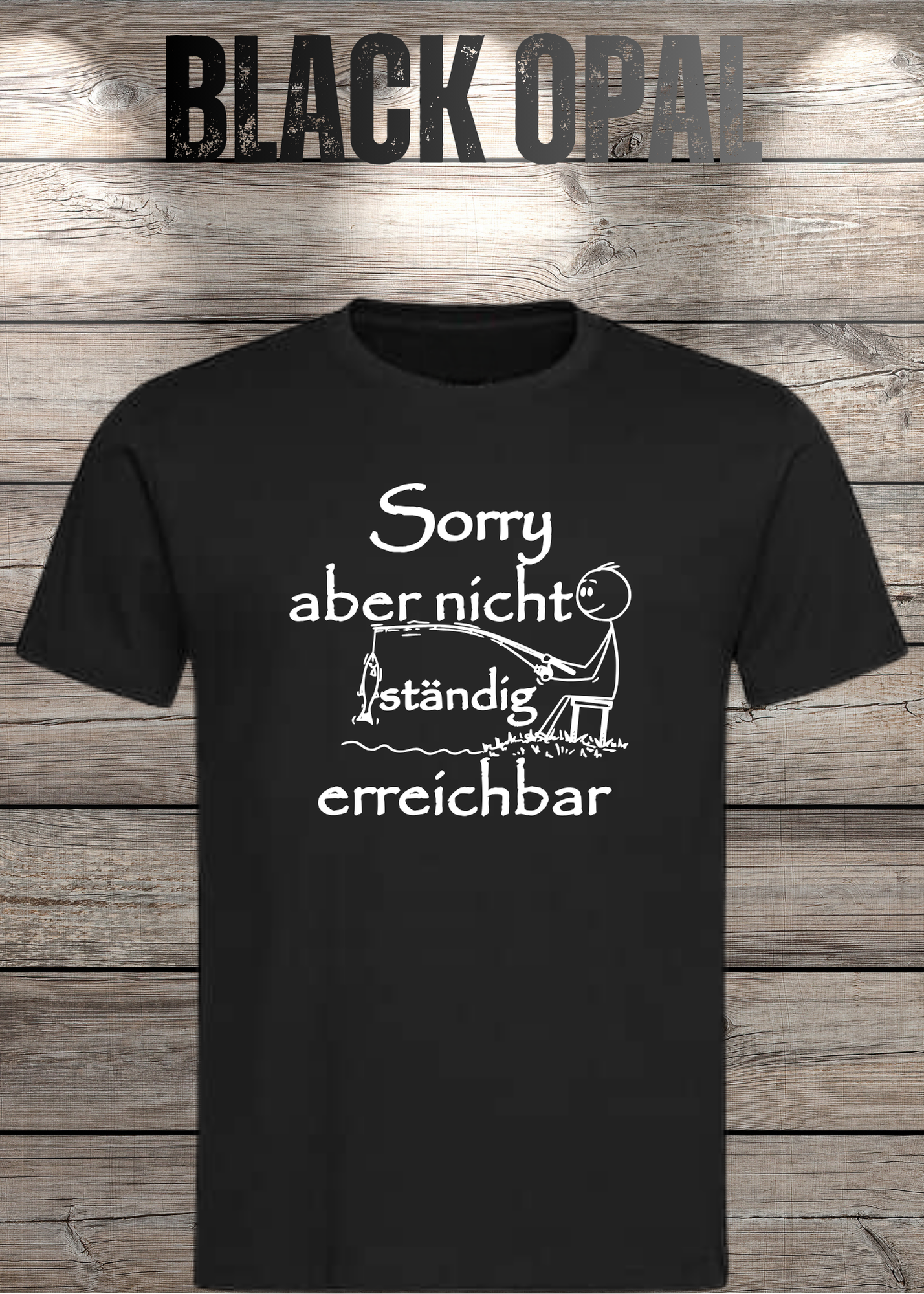 T-Shirt 'Sorry aber nicht ständig erreichbar' - Witziges Spruch-Shirt für Grenzensetzer