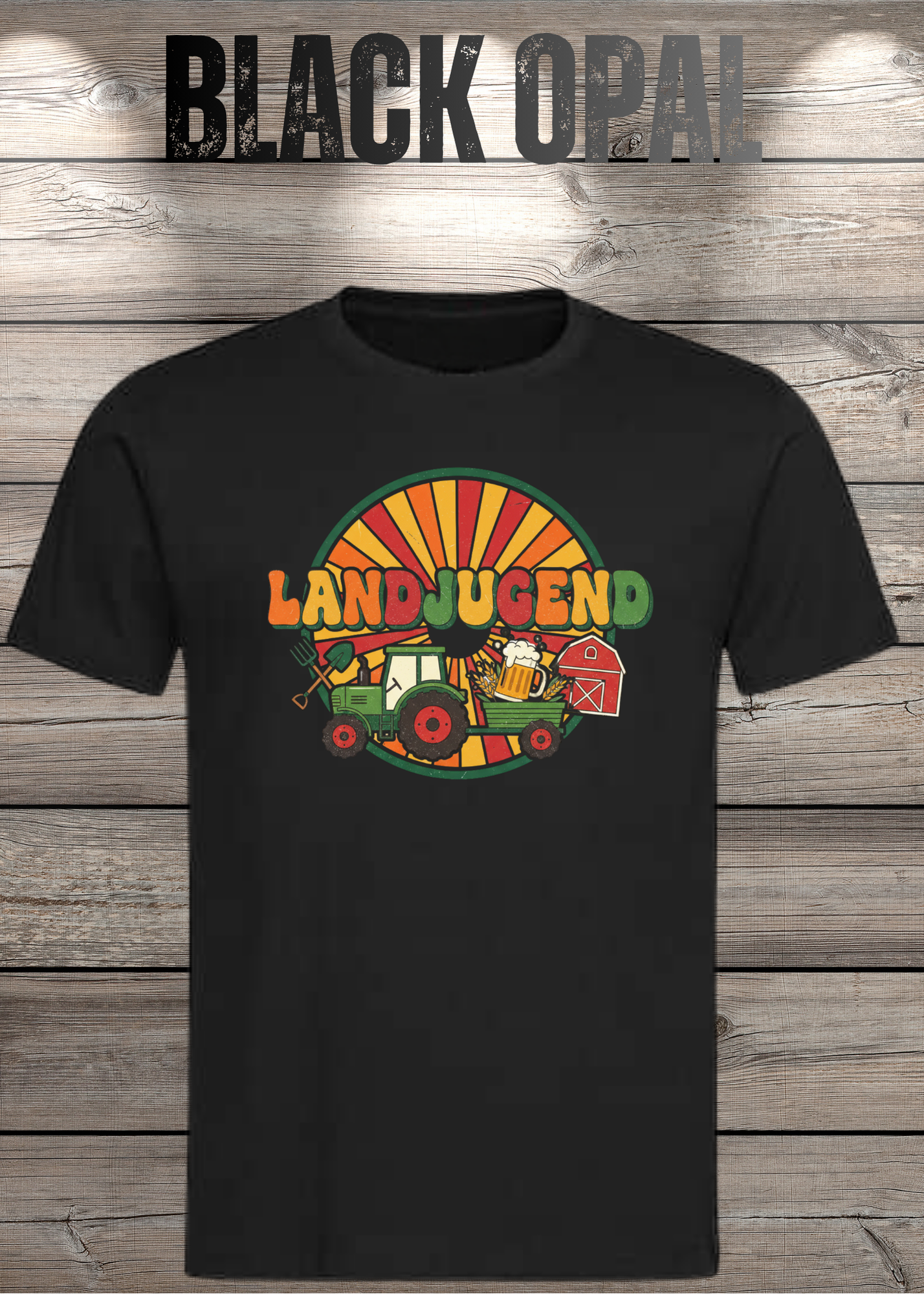 T-Shirt 'Landjugend' - Witziges Statement-Shirt für Landliebhaber