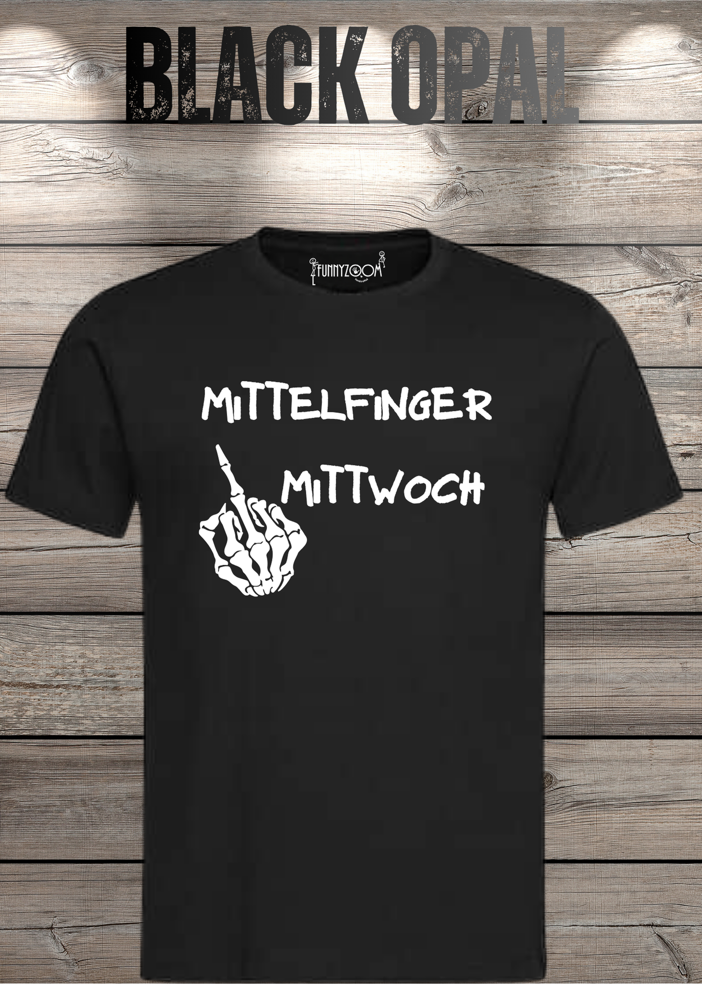 T-Shirt Mittelfinger Mittwoch Lustige Sprüche Geschenkidee Geburtstag Freizeit Unisex viele Farben