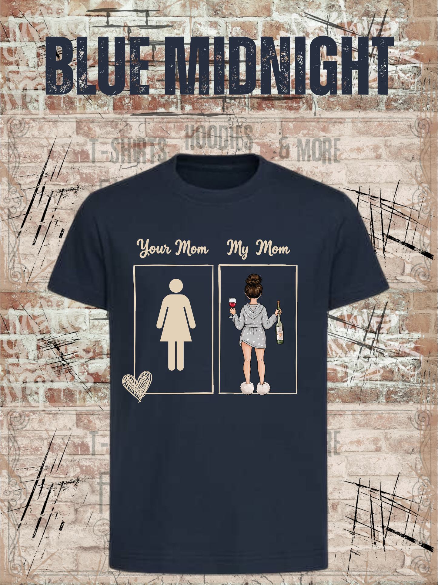 Your Mom My Mom – Lustiges Kinder T-Shirt mit Mama-Motiv