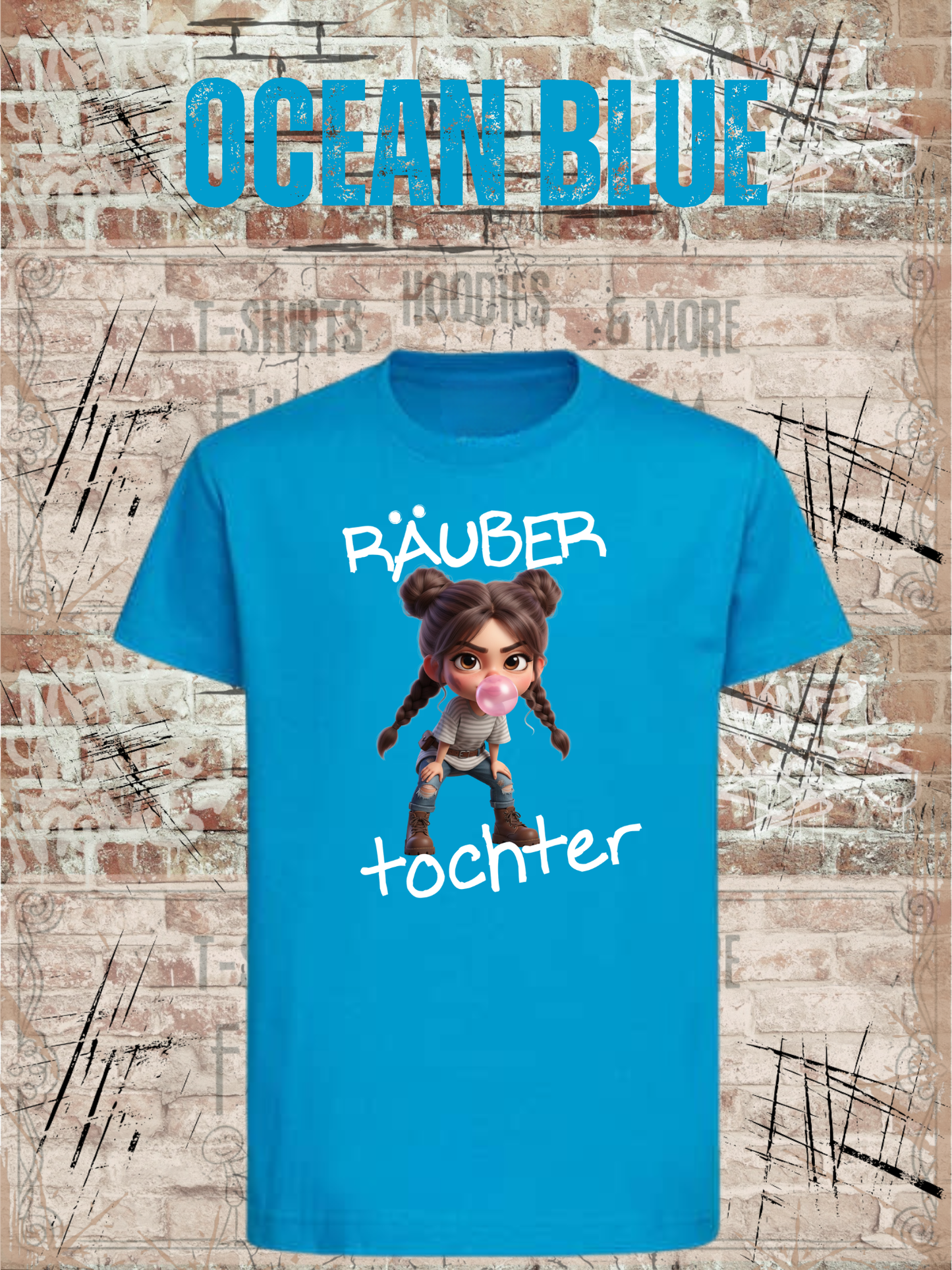 T-Shirt 'Räuber Tochter' - Witziges Geschenk für freche Kids