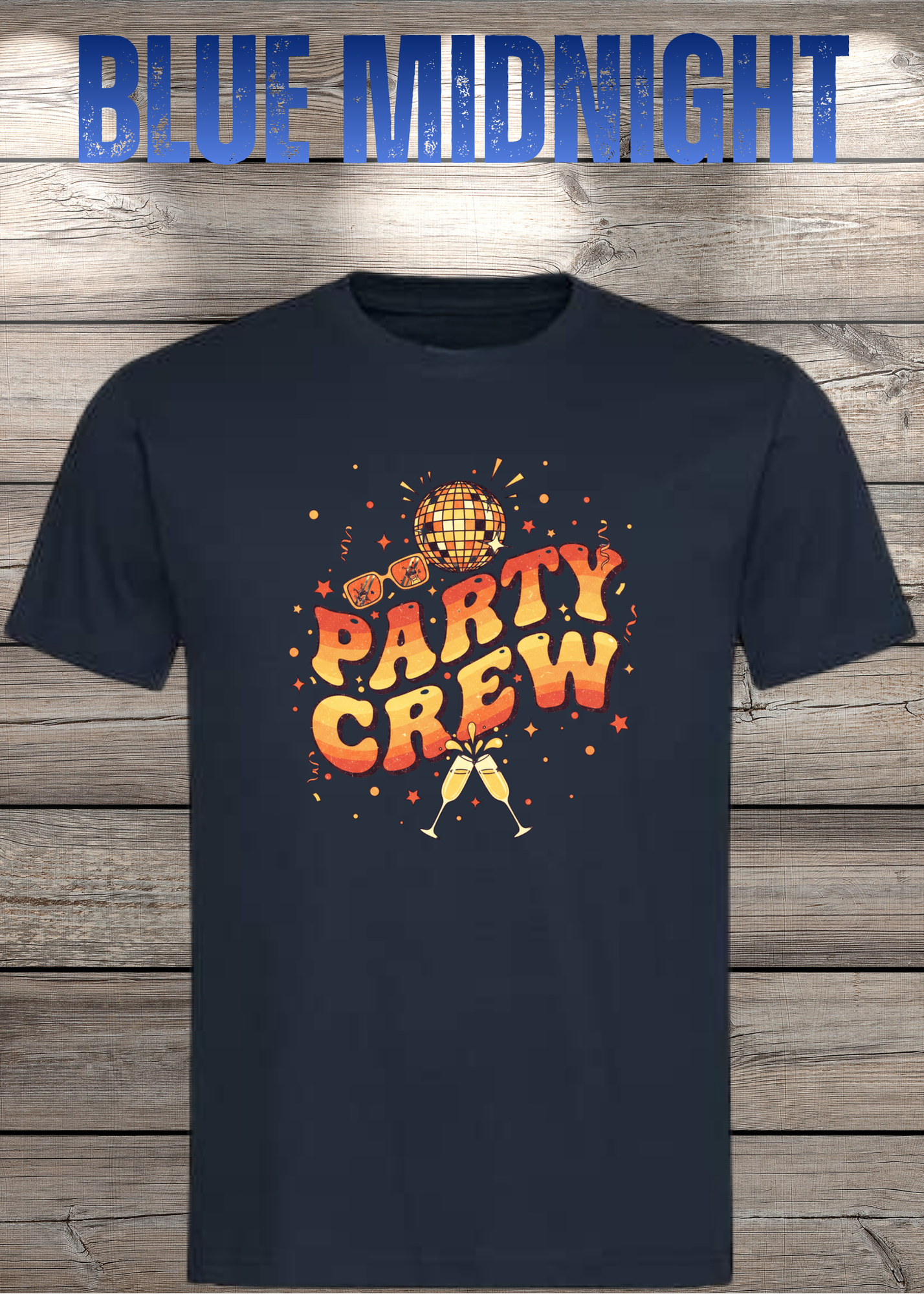 T-Shirt 'Party Crew' - Witziges Party-Shirt für echte Feierlöwen