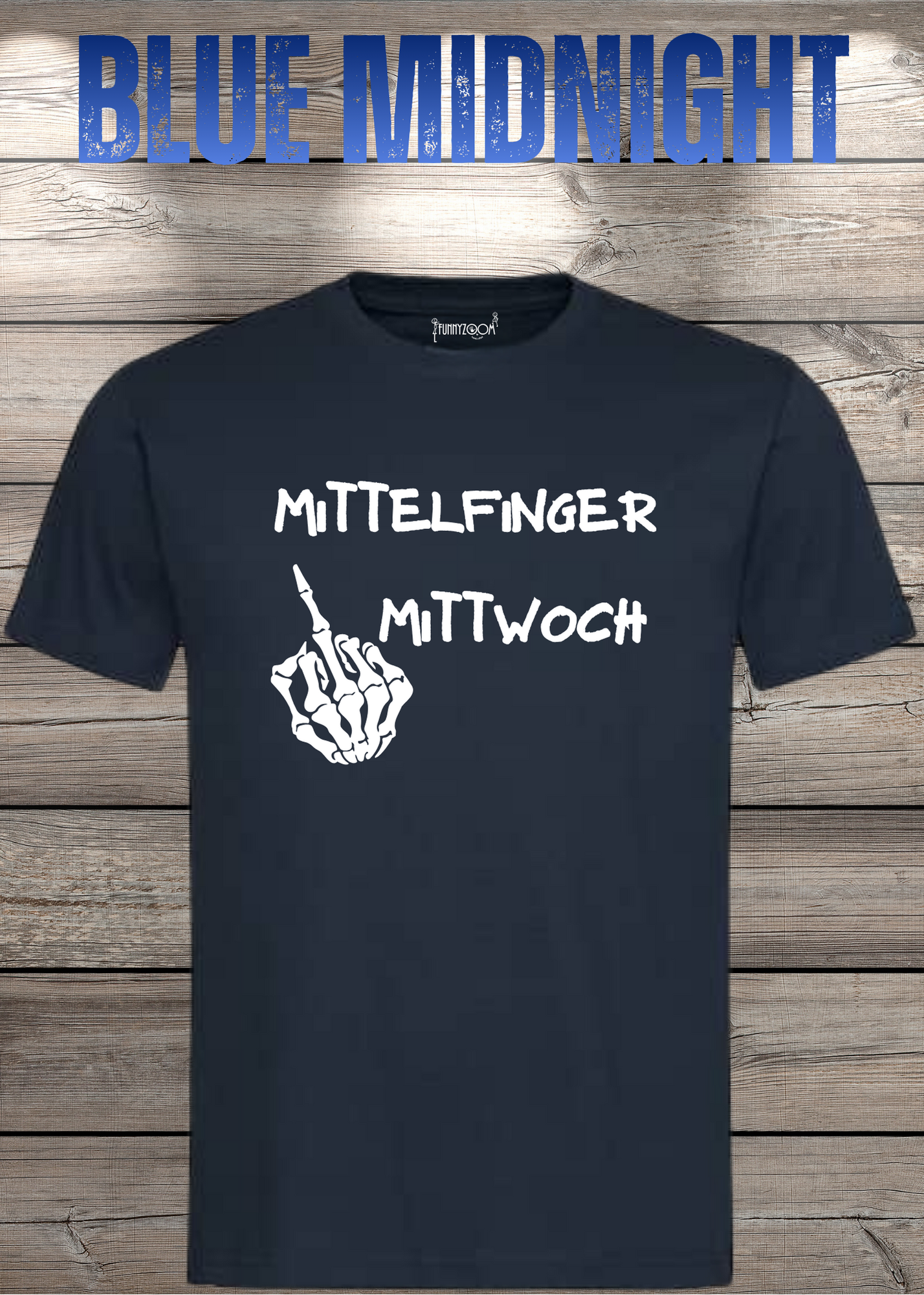 T-Shirt Mittelfinger Mittwoch Lustige Sprüche Geschenkidee Geburtstag Freizeit Unisex viele Farben