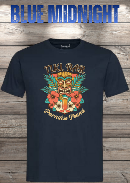 T-Shirt Tiki Bar in Blue Midnight.