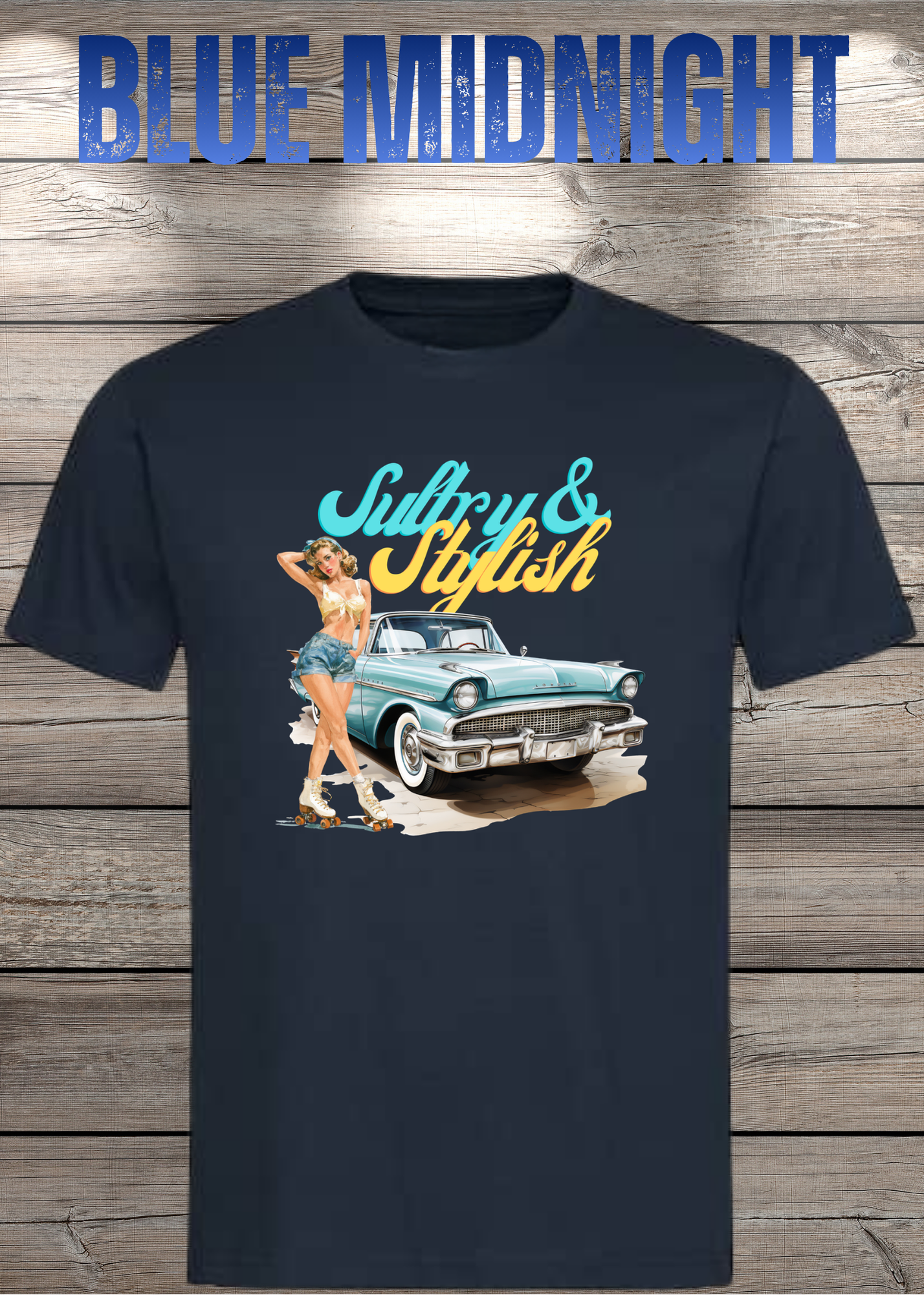 Sultry & Stylish - Vintage Look T-Shirt Unisex