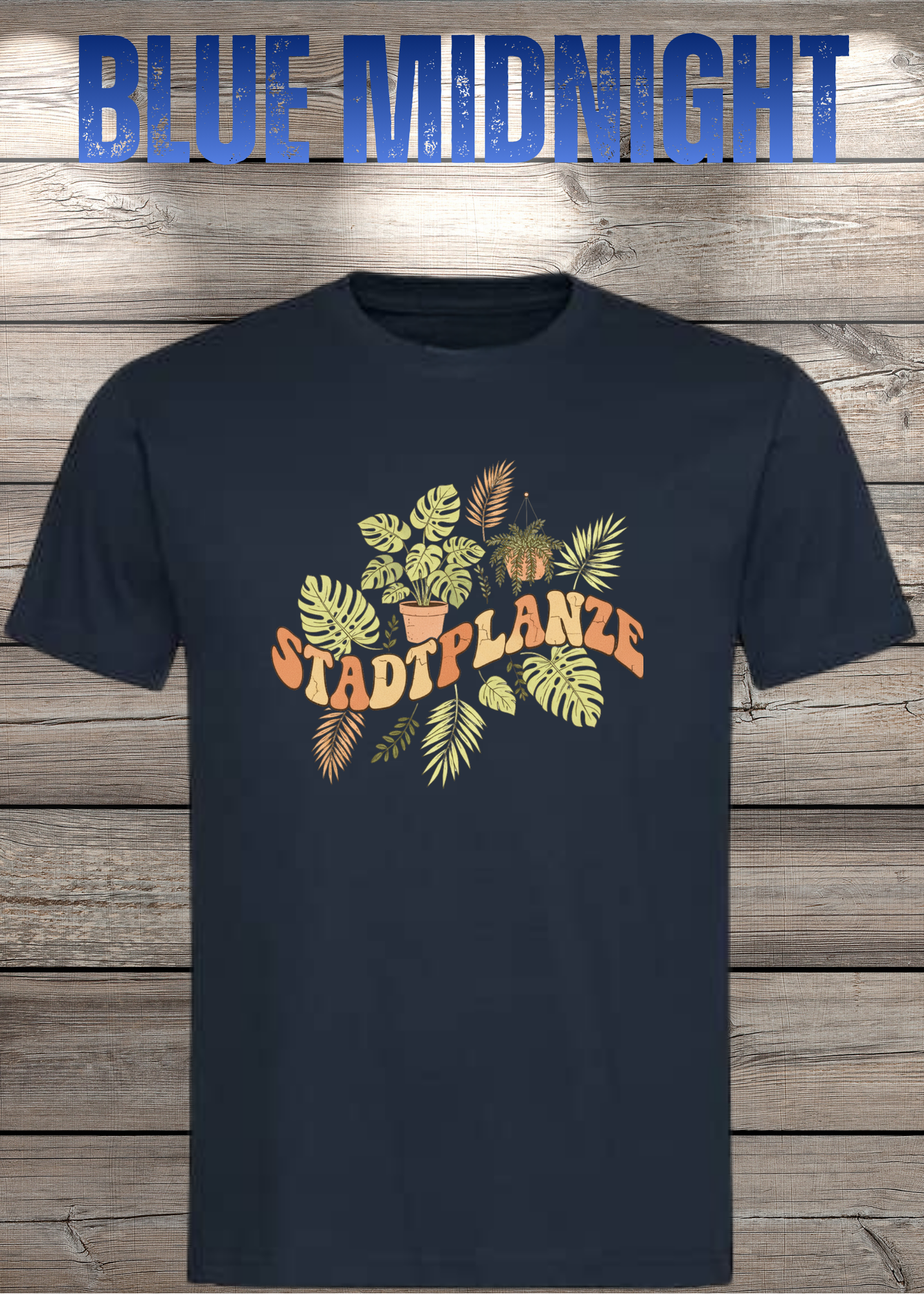 T-Shirt 'Stadtpflanze' - Witziges Spruch-Shirt für Urban-Naturliebhaber