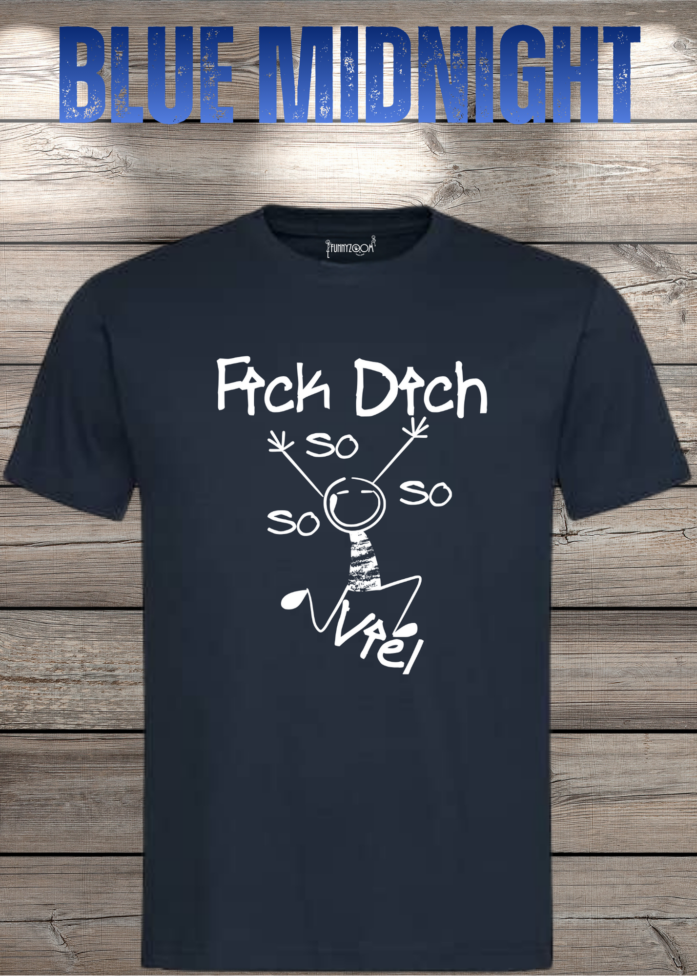 T-Shirt 'Fick Dich So So So So viel' - Lustiges Statement Geschenk Unisex