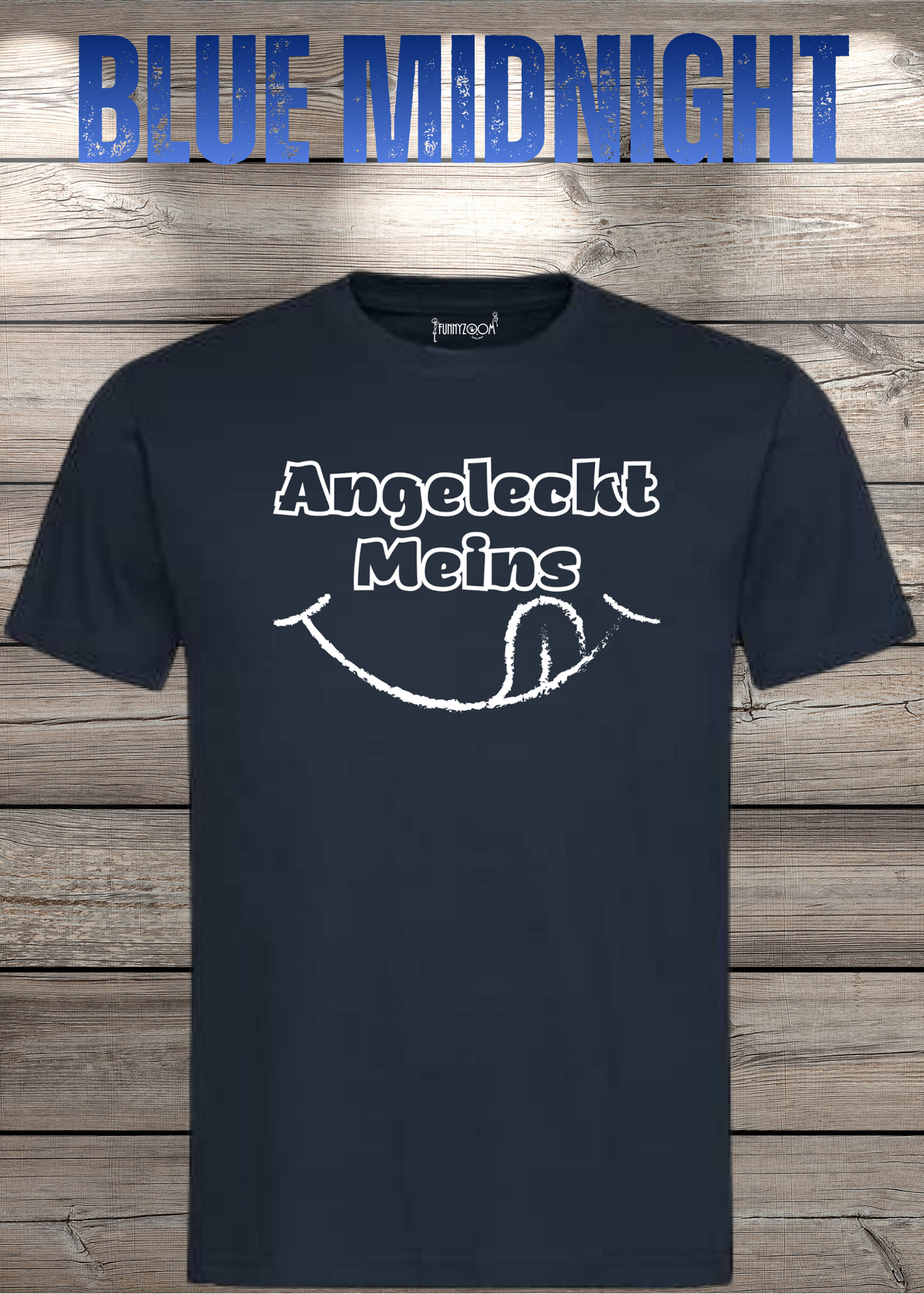 T-Shirt Angeleckt Meins - Lustige Sprüche Geschenkidee - Geburtstag Freizeit Unisex viele Farben