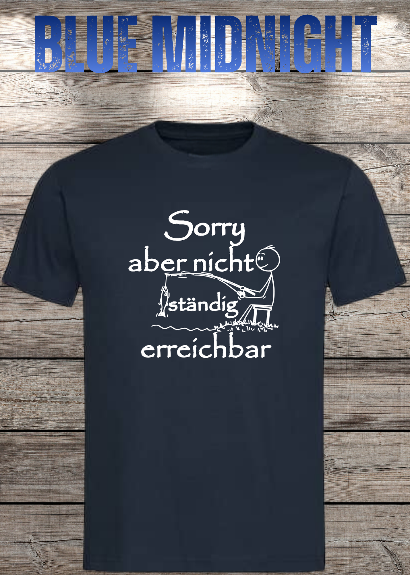 T-Shirt 'Sorry aber nicht ständig erreichbar' - Witziges Spruch-Shirt für Grenzensetzer