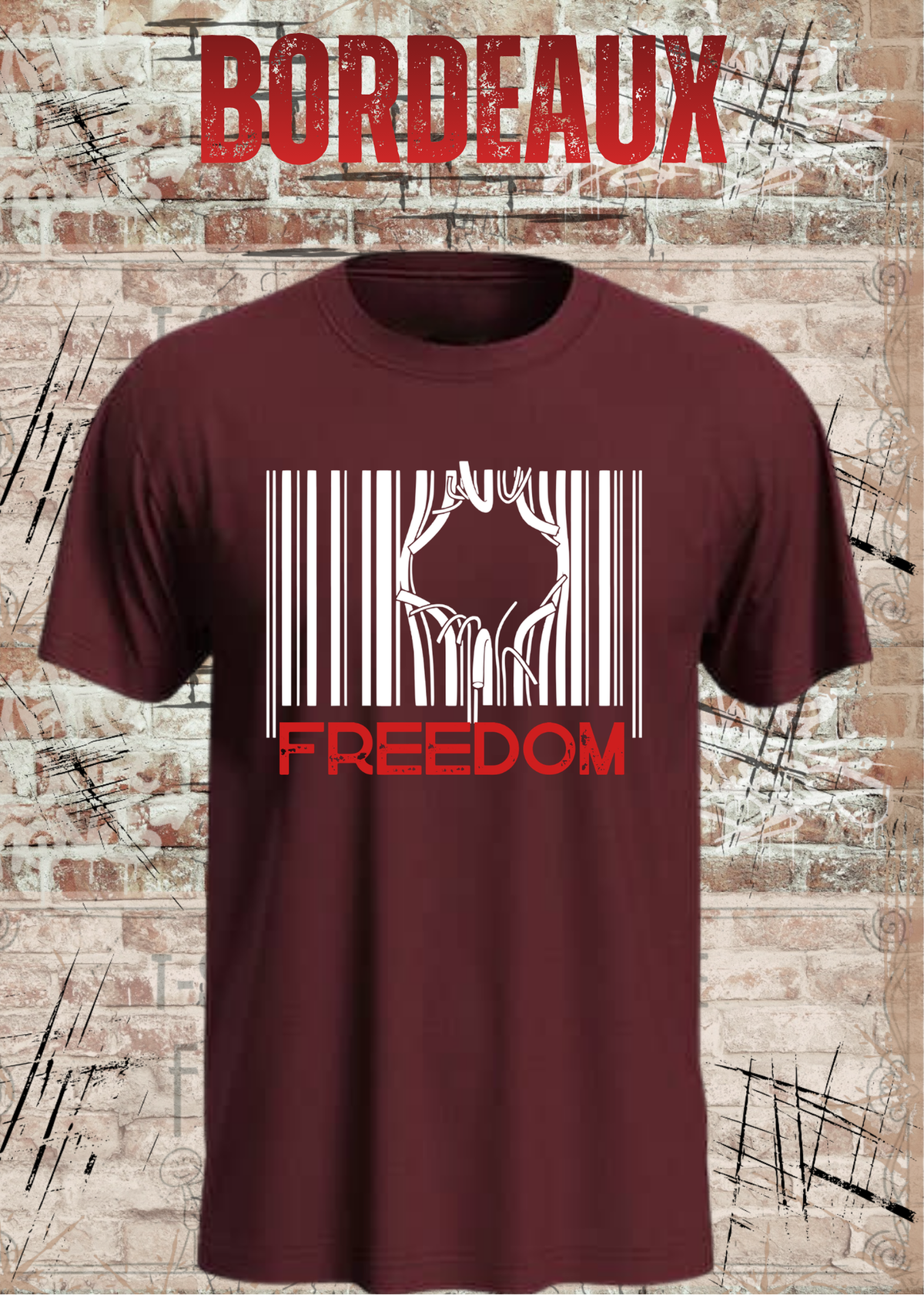 Freedom – Rockiges Statement T-Shirt | Biker & Freiheit | FunnyZoom