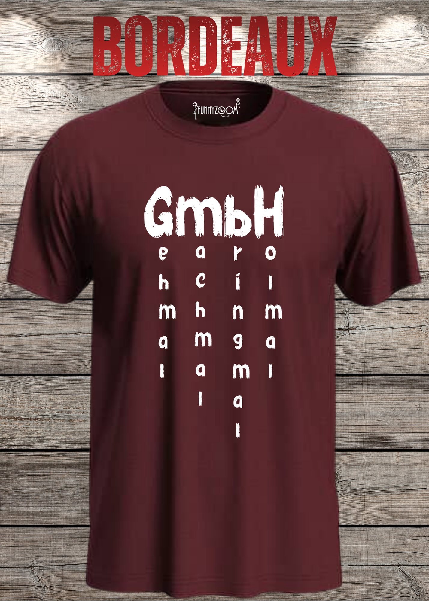 GmbH T-Shirt - Geh mal mach mal bring mal hol mal - Witziges Büro Statement Shirt - Lustiges Geschenk Unisex
