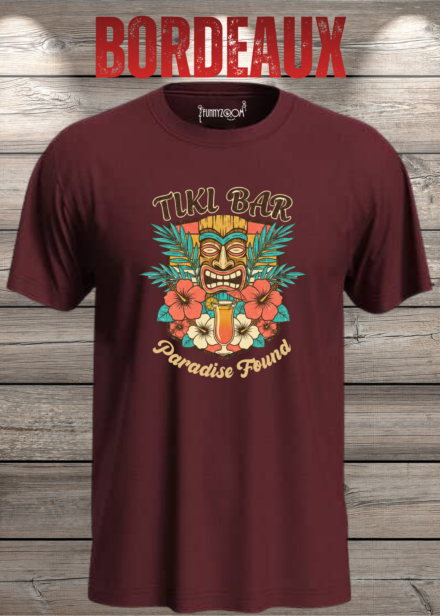 T-Shirt Tiki Bar - Witziger Spruch - Geschenkidee Unisex - Tropical Vibes
