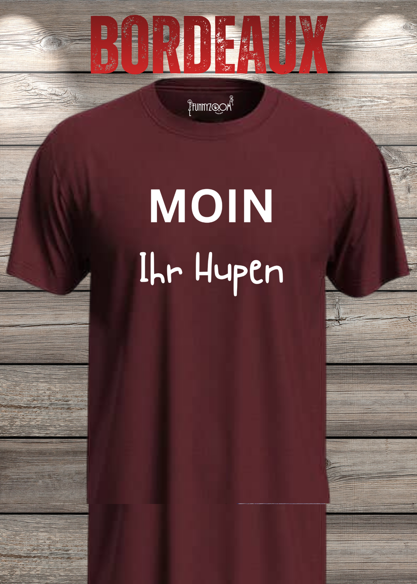 Moin Ihr Hupen T-Shirt - Witziges Statement Shirt - Lustiges Geschenk Freizeit Unisex