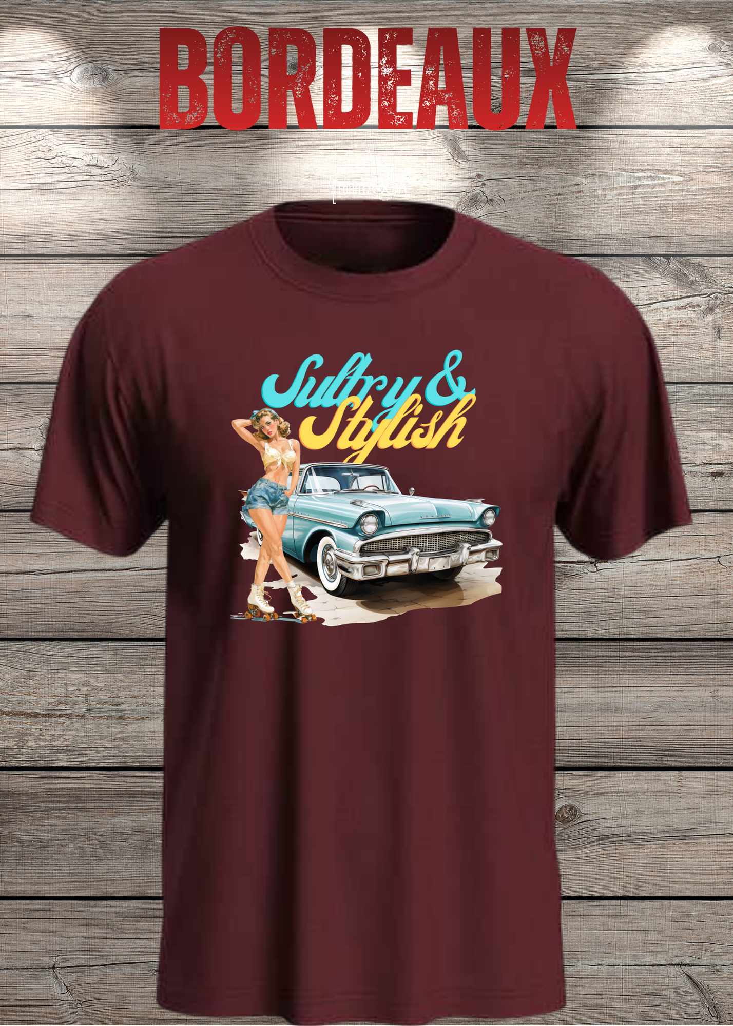 Sultry & Stylish - Vintage Look T-Shirt Unisex
