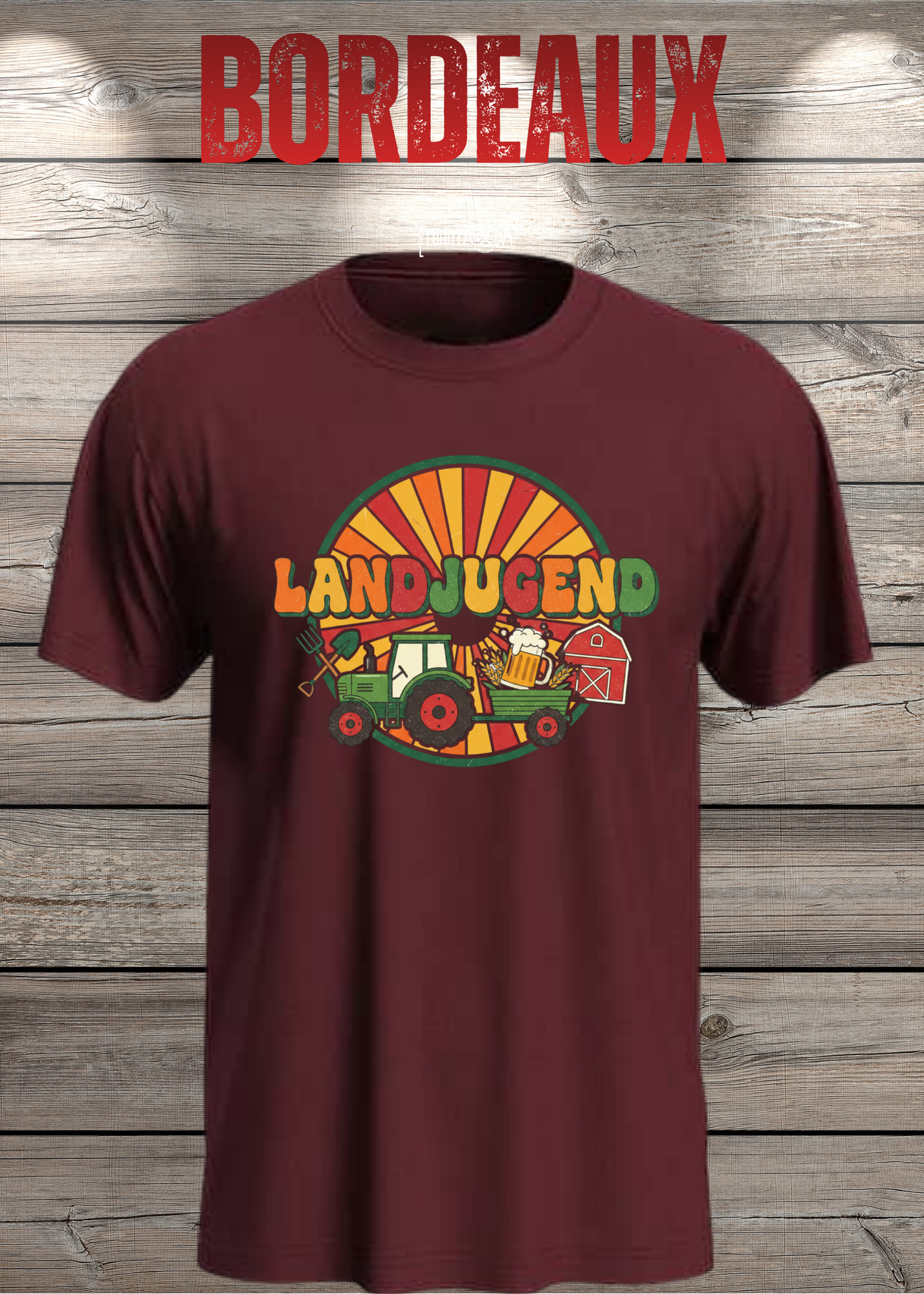 T-Shirt 'Landjugend' - Witziges Statement-Shirt für Landliebhaber