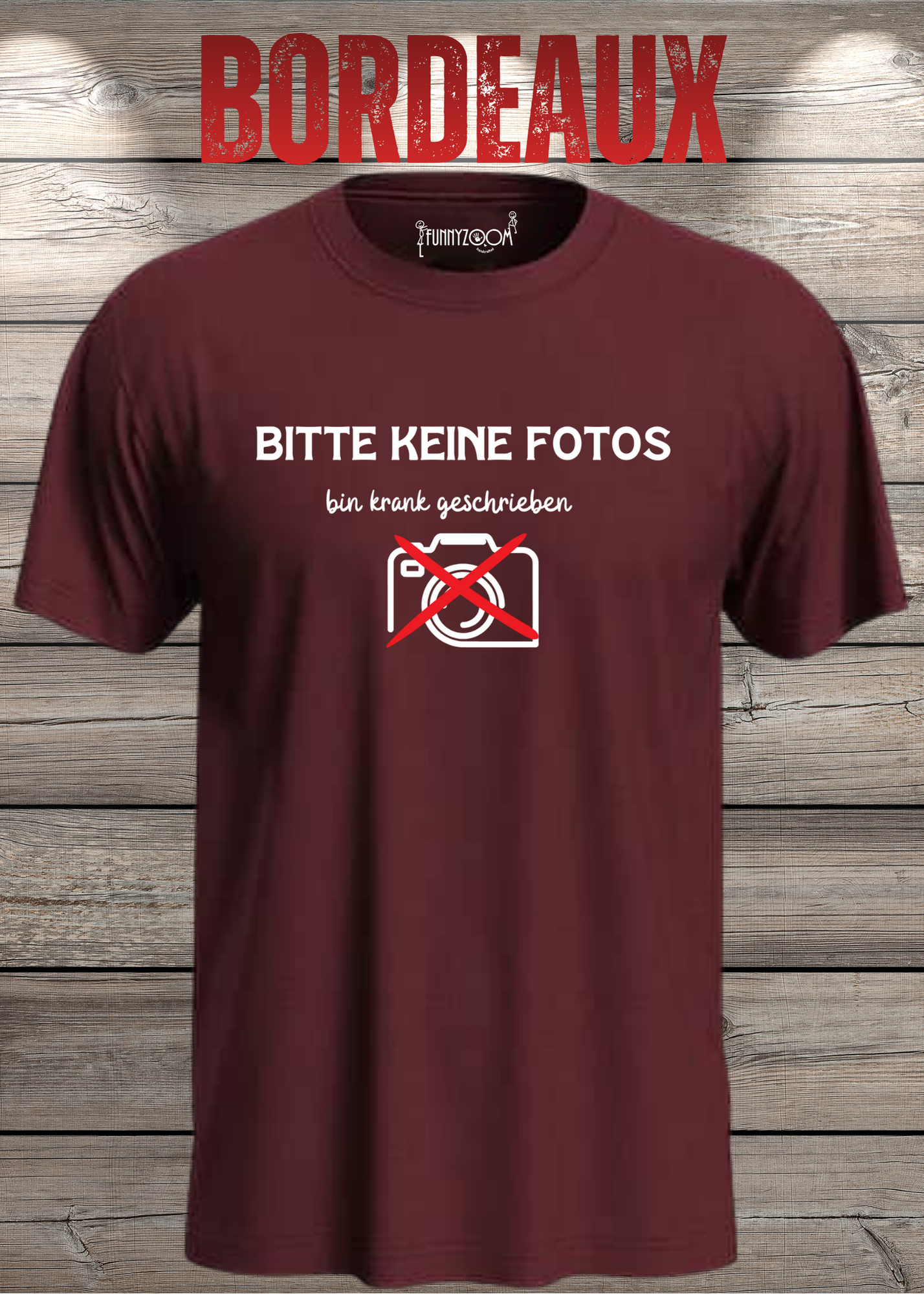 Krankgeschrieben T-Shirt - Witziges Statement Shirt - Lustiges Geschenk - Unisex