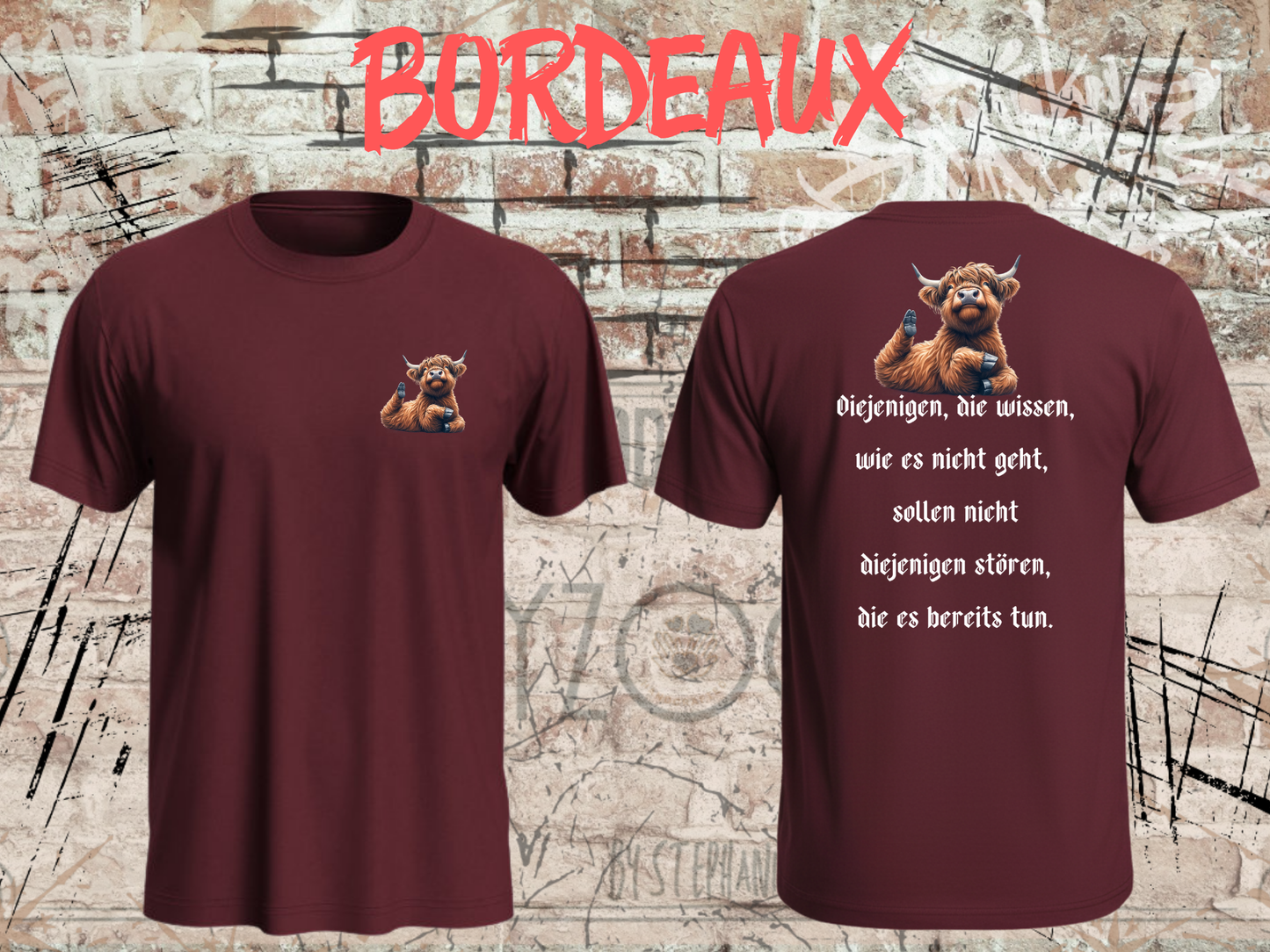 T-Shirt Unisex - Diejenigen, die wissen wie es geht, sollen nicht diejenigen stören die es bereits tun - Lustiger Spruch