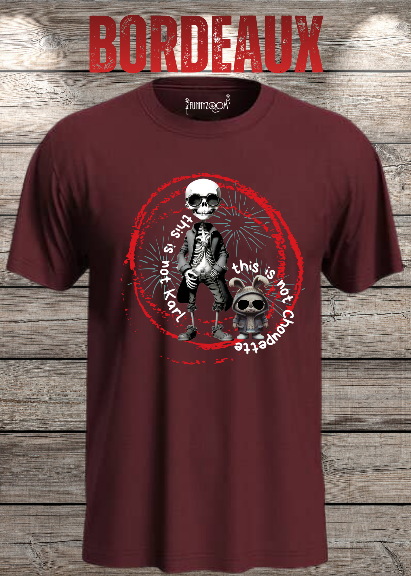 T-Shirt 'This is not Karl this is not Choupette' - Fashion Humor Geschenk Unisex