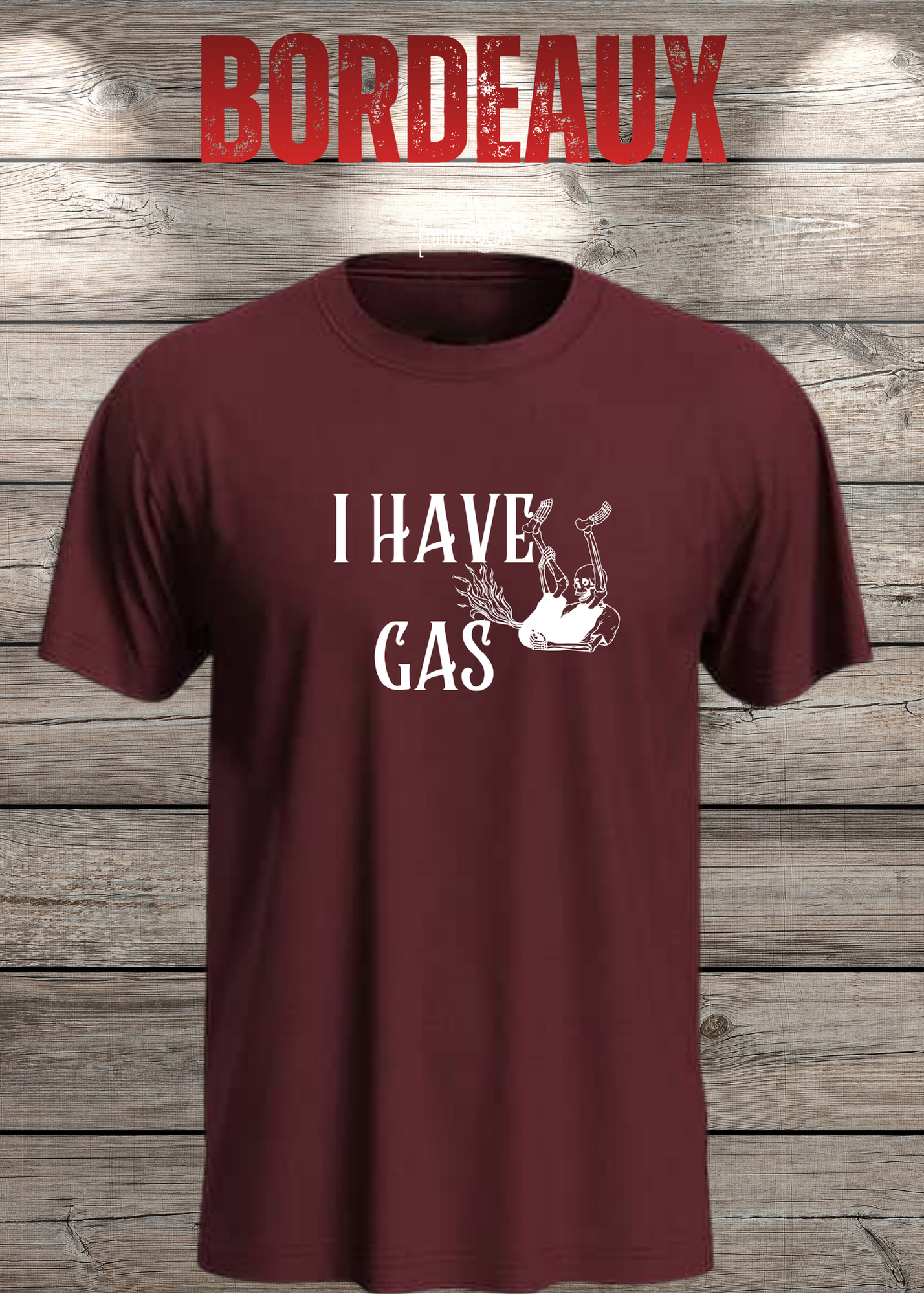 T-Shirt 'I Have Gas' - Sarkastisches Pupsen-Shirt für Ehrliche