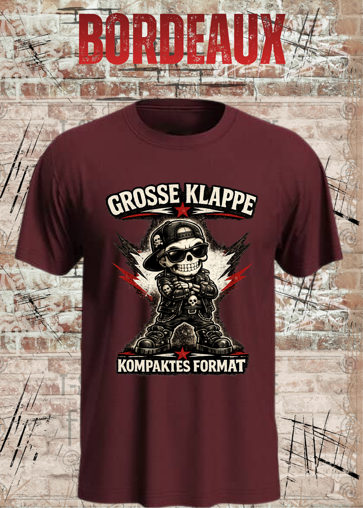 Große Klappe – Kompaktes Format | Unisex T-Shirt