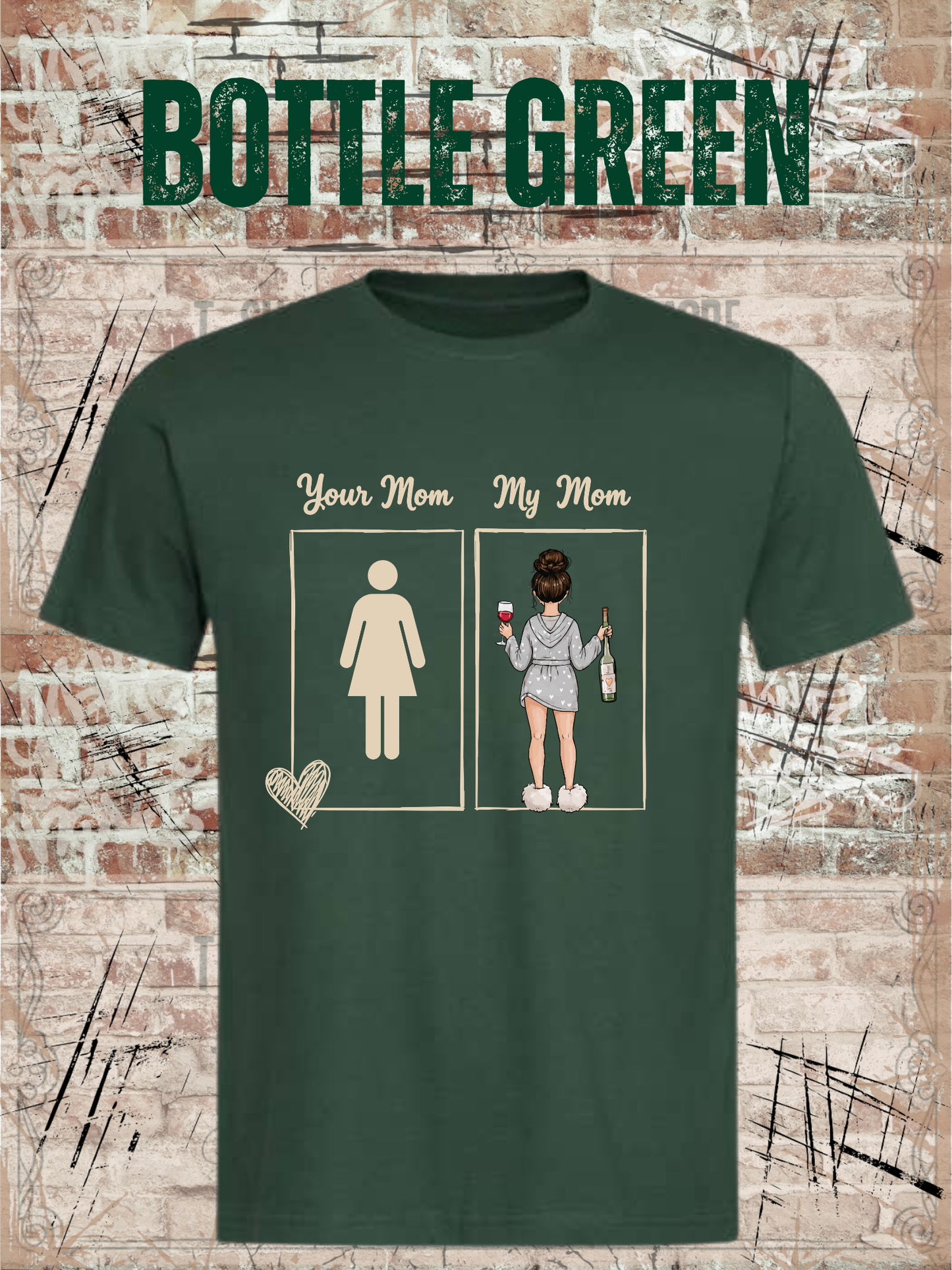 Your Mom My Mom – Lustiges Kinder T-Shirt mit Mama-Motiv