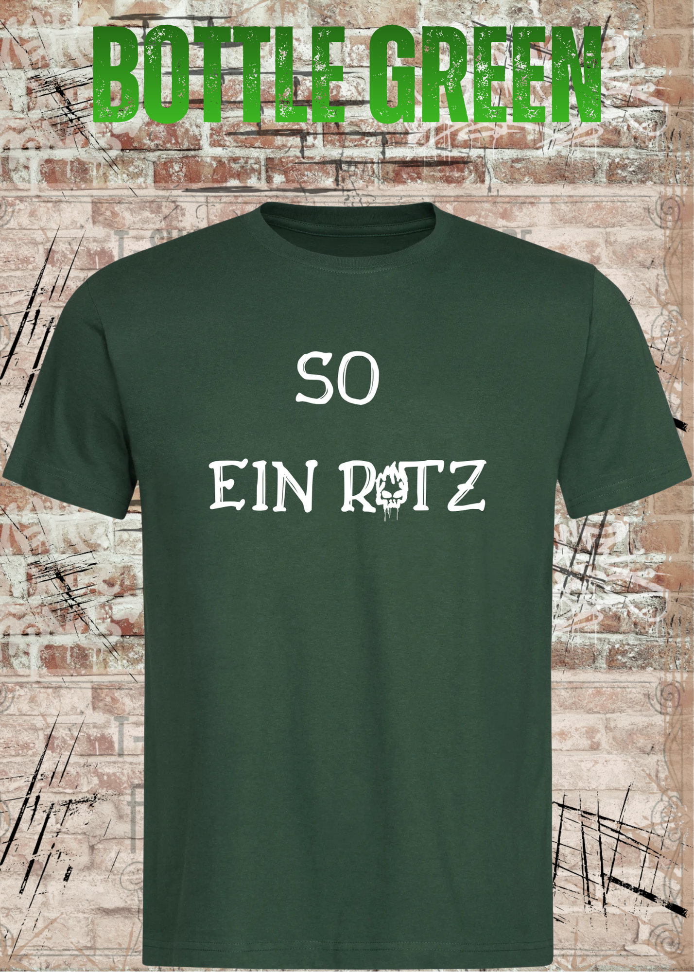Lustiges Unisex T-Shirt „So ein Rotz“ | Frecher Humor Spruch Shirt