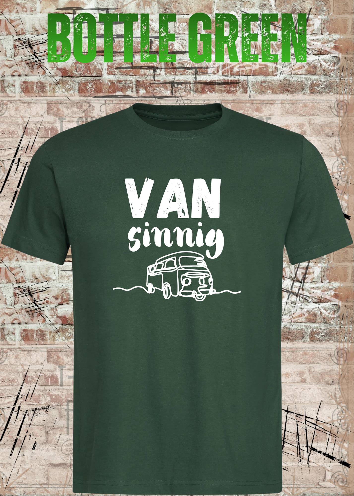 Van Sinnig! Camping & Van Life Unisex T-Shirt | Lustiges Camper Shirt