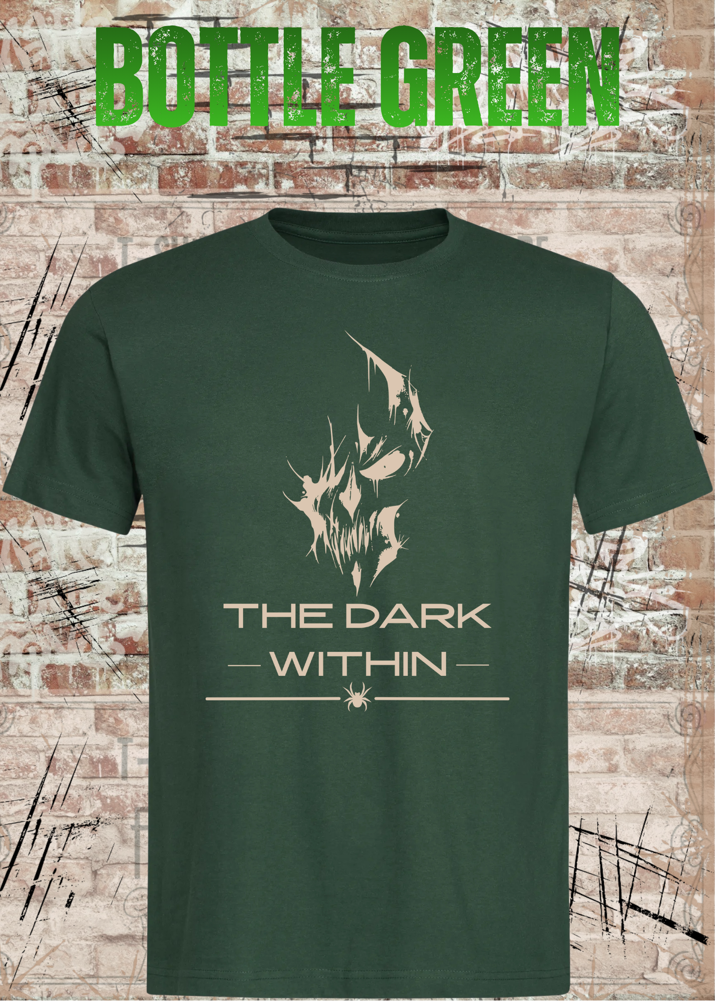 THE DARK WITHIN | Gothic Totenkopf T-Shirt | Rock & Metal Skull Shirt | Unisex