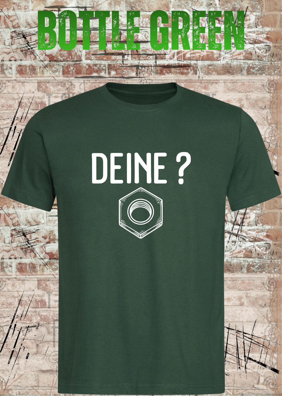 Deine Mutter? – Lustiges Wortspiel T-Shirt | FunnyZoom