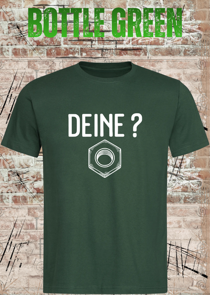 Deine Mutter? – Lustiges Wortspiel T-Shirt | FunnyZoom