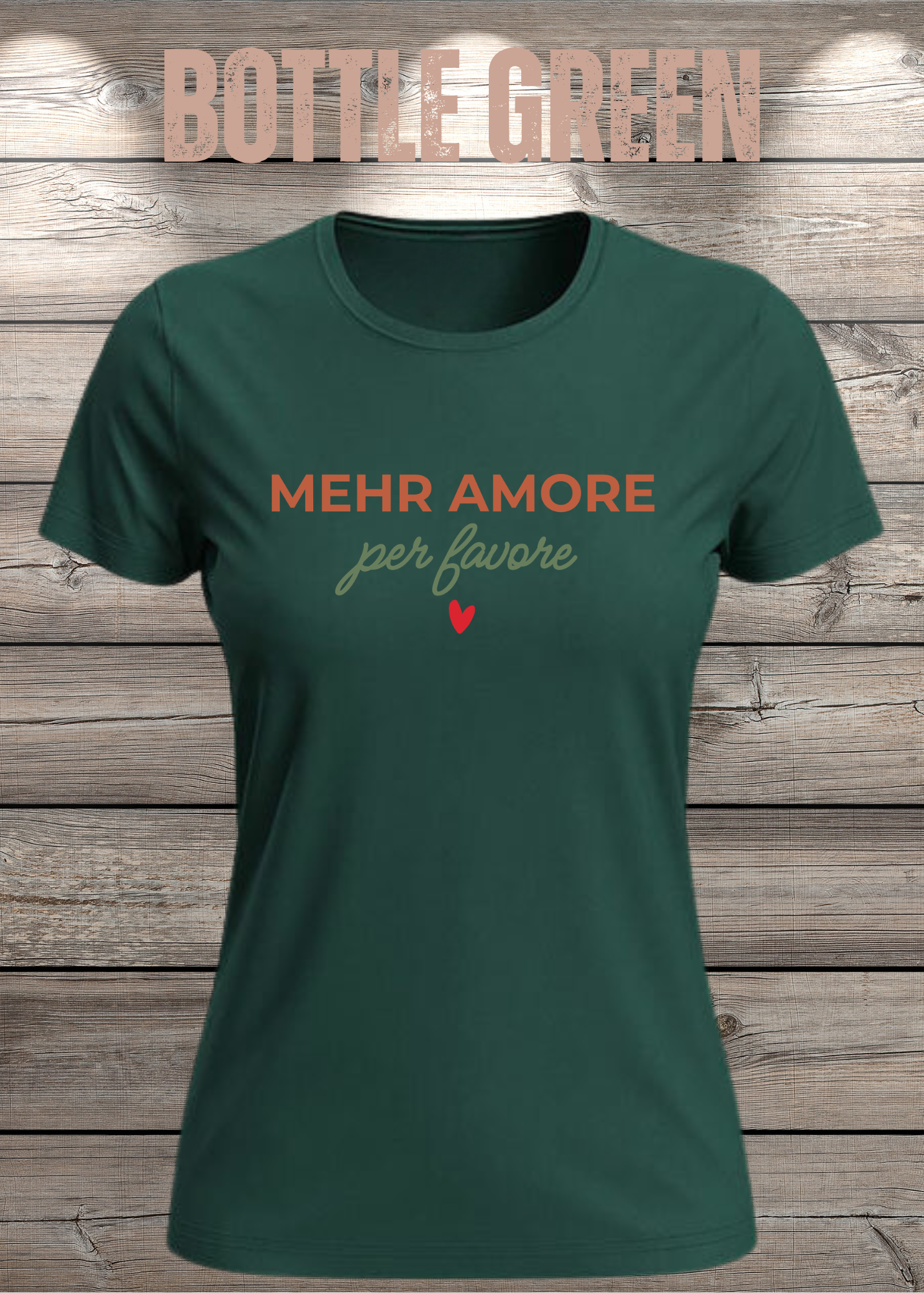 Mehr Amore per Favore – Damen T-Shirt