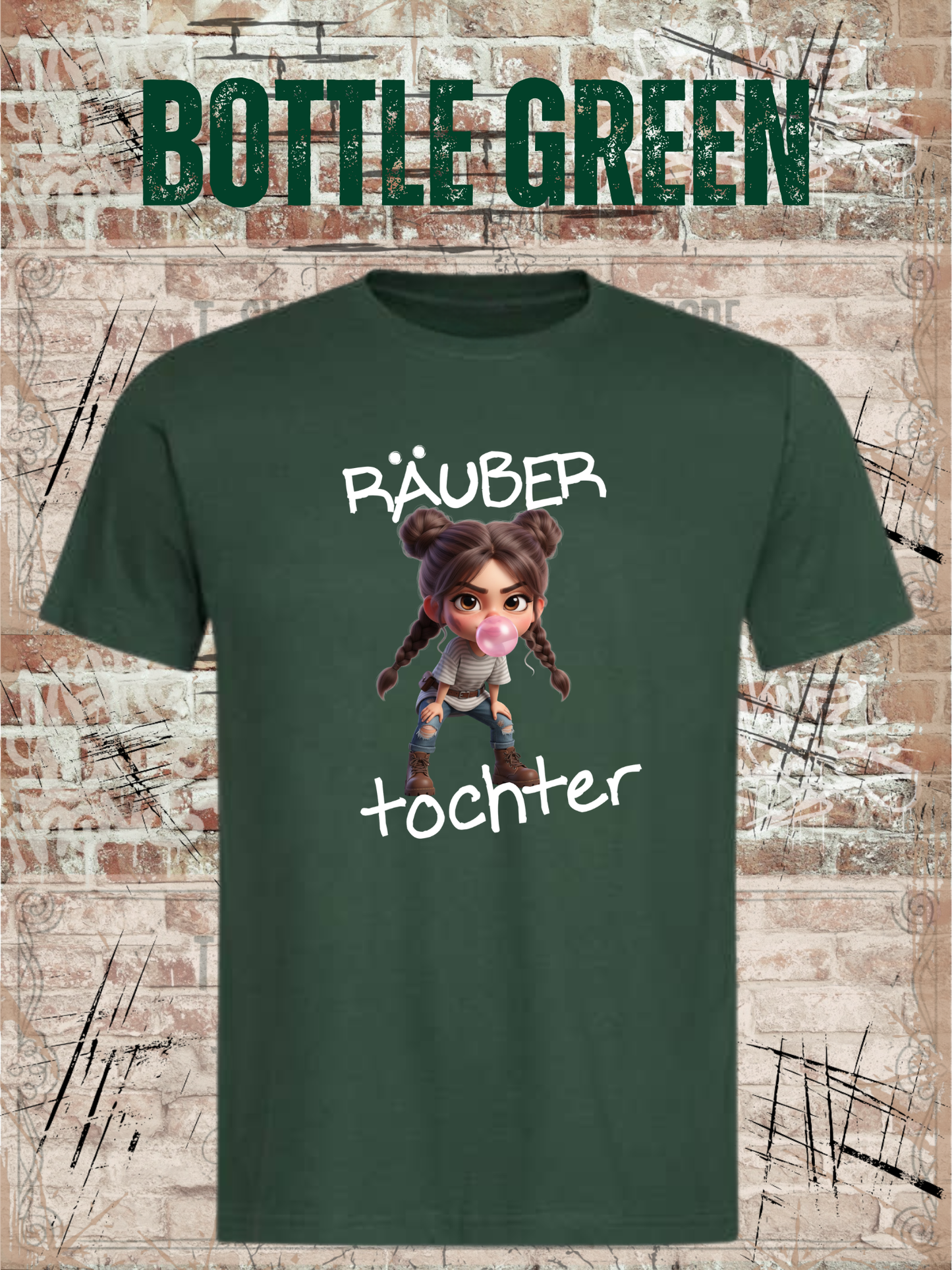 T-Shirt 'Räuber Tochter' - Witziges Geschenk für freche Kids