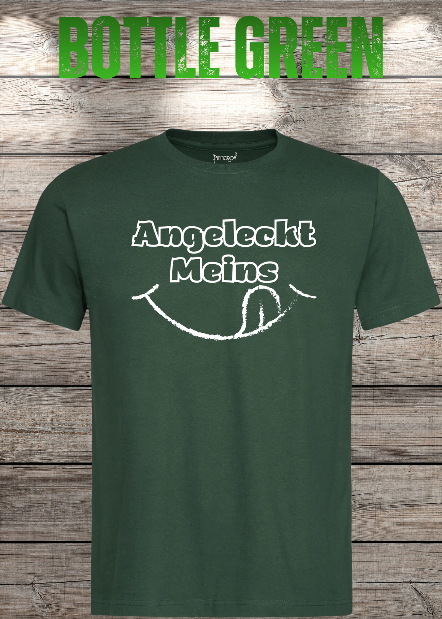 T-Shirt Angeleckt Meins - Lustige Sprüche Geschenkidee - Geburtstag Freizeit Unisex viele Farben