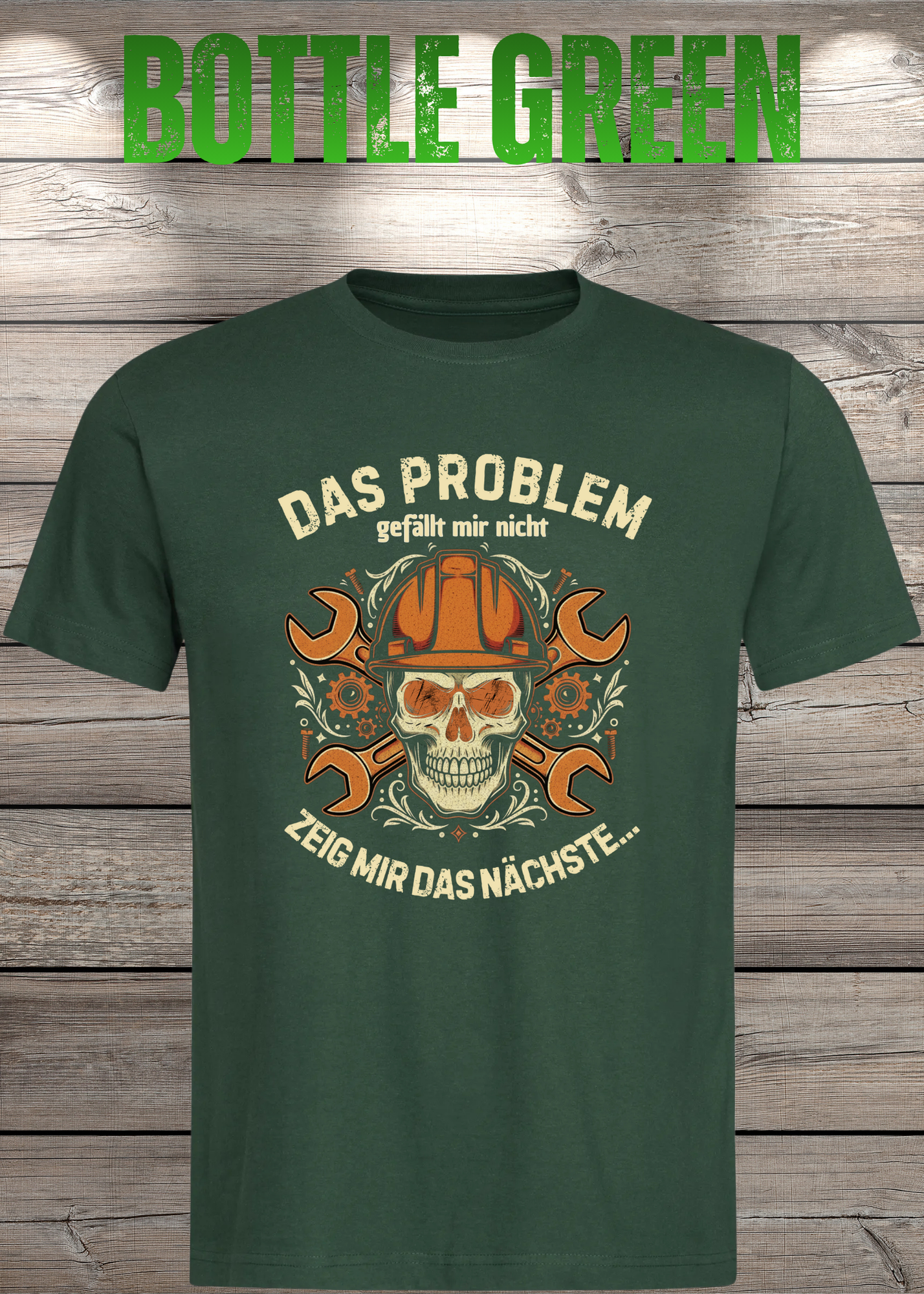 T-Shirt 'Das Problem gefällt mir nicht zeig mir das nächste' - Witziges Spruch-Shirt für Problemvermeider