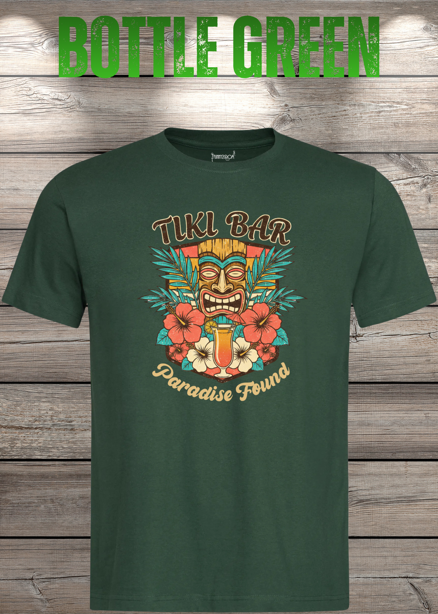 T-Shirt Tiki Bar - Witziger Spruch - Geschenkidee Unisex - Tropical Vibes