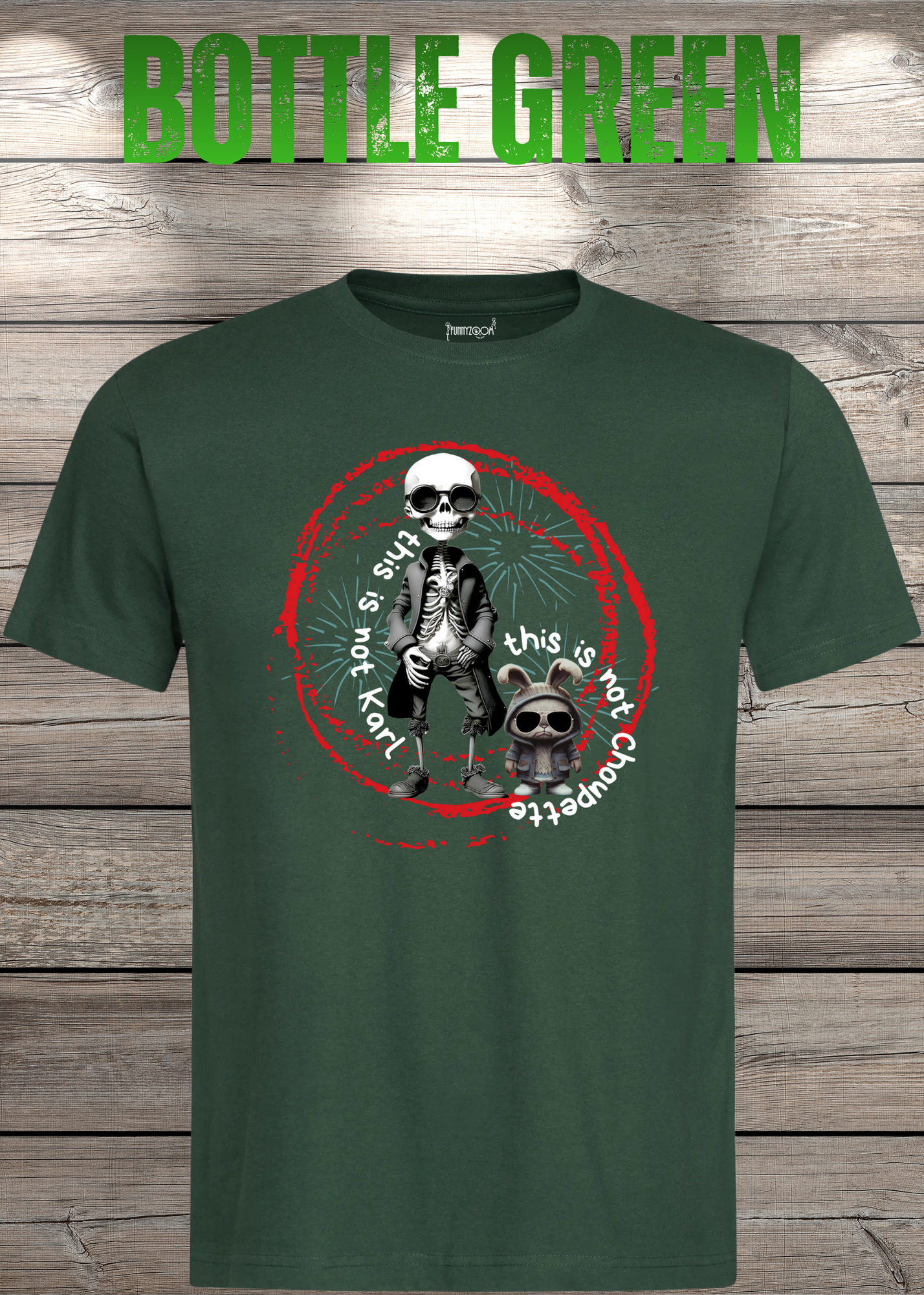 T-Shirt 'This is not Karl this is not Choupette' - Fashion Humor Geschenk Unisex
