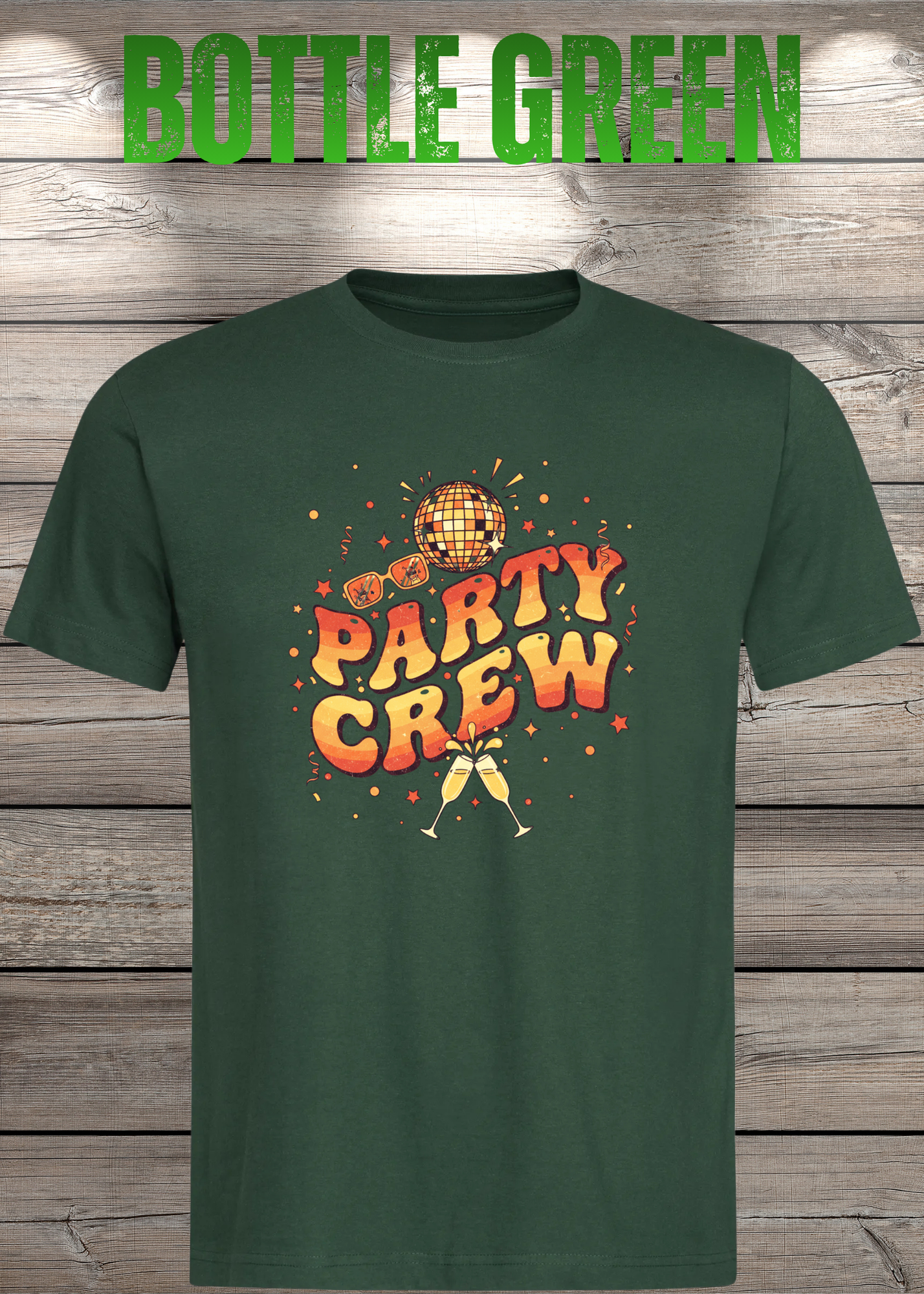T-Shirt 'Party Crew' - Witziges Party-Shirt für echte Feierlöwen