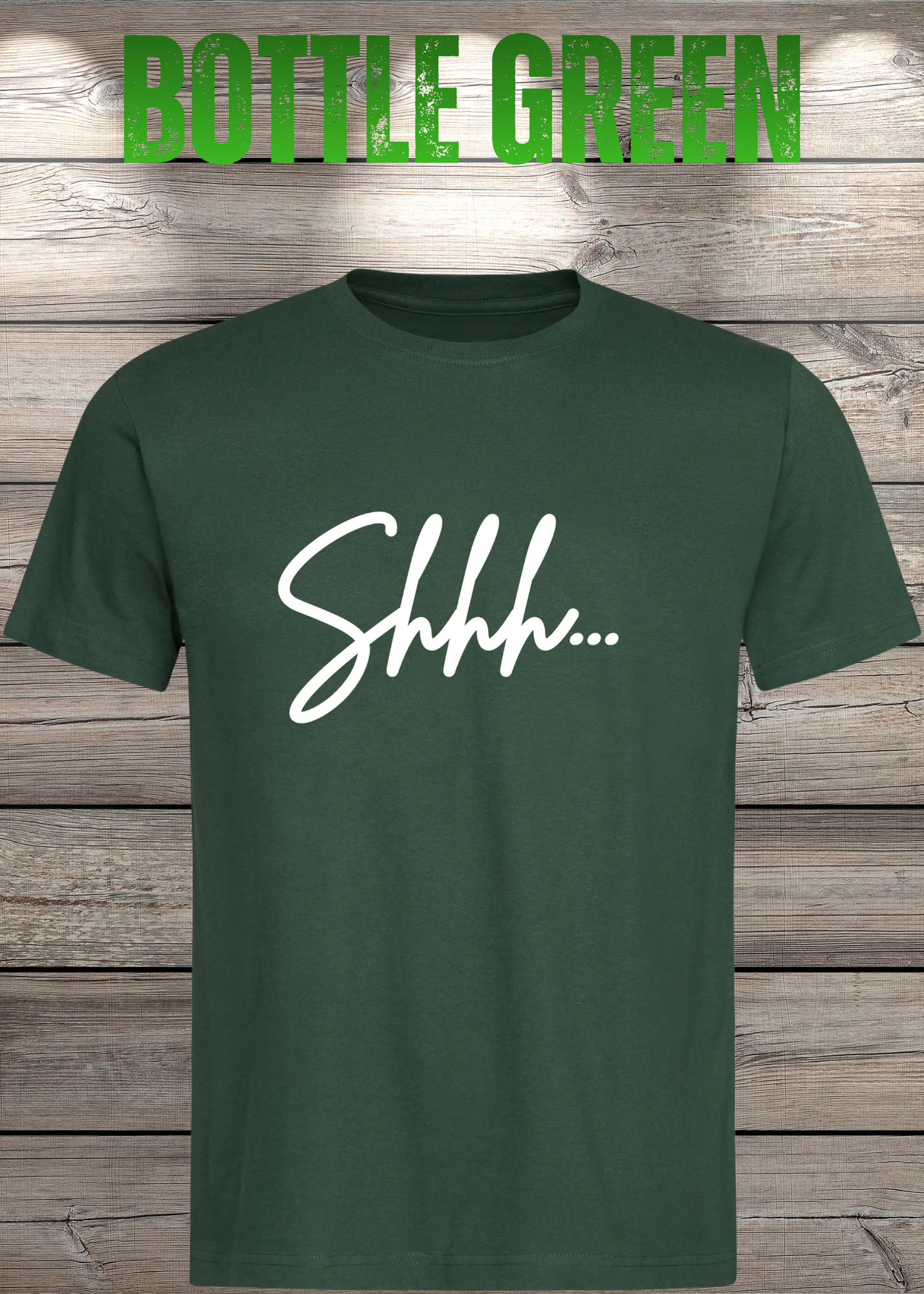 T-Shirt Shhh... - Geschenkidee T-Shirt - T-Shirt mit Spruch - Witziges T-Shirt - T-Shirt Freizeit - Lustiges T-Shirt Unisex