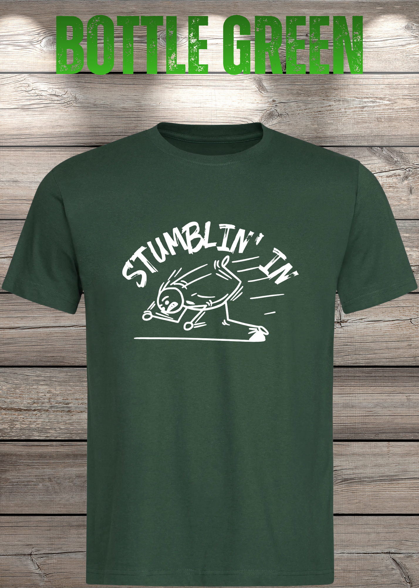 Stumblin' In - Witziges Musik T-Shirt mit Spruch