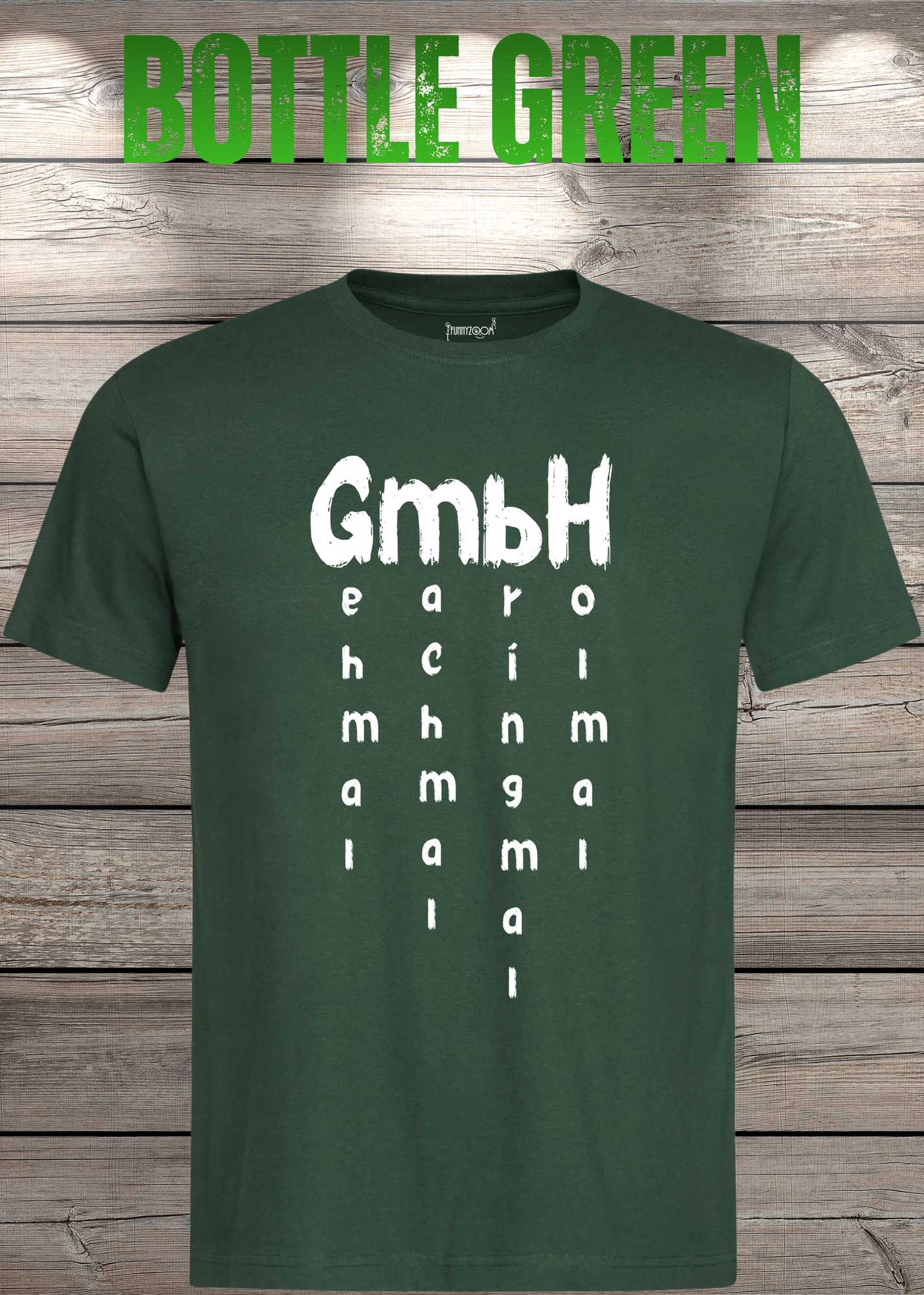 GmbH T-Shirt - Geh mal mach mal bring mal hol mal - Witziges Büro Statement Shirt - Lustiges Geschenk Unisex