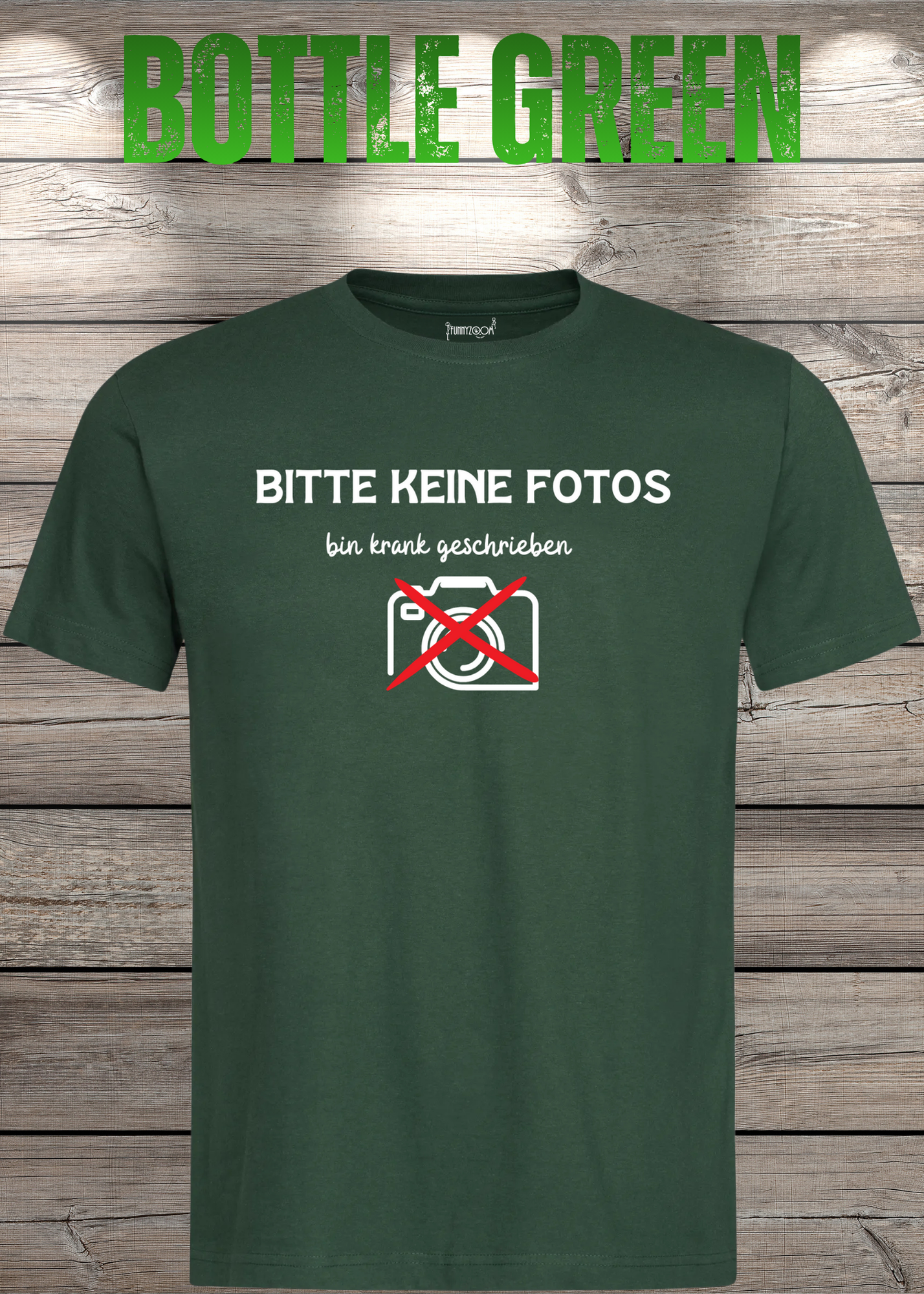 Krankgeschrieben T-Shirt - Witziges Statement Shirt - Lustiges Geschenk - Unisex