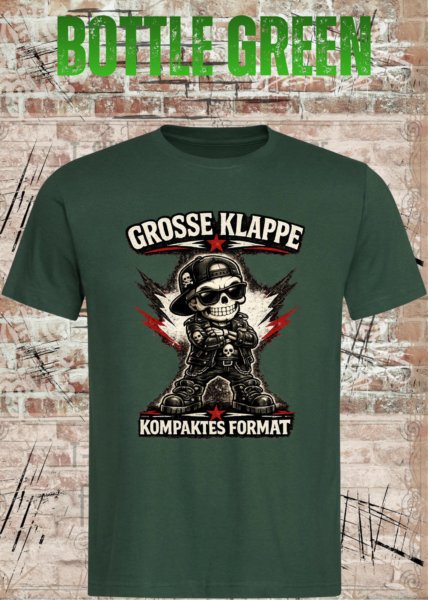 Große Klappe – Kompaktes Format | Unisex T-Shirt