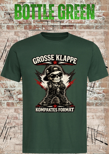 Große Klappe – Kompaktes Format | Unisex T-Shirt